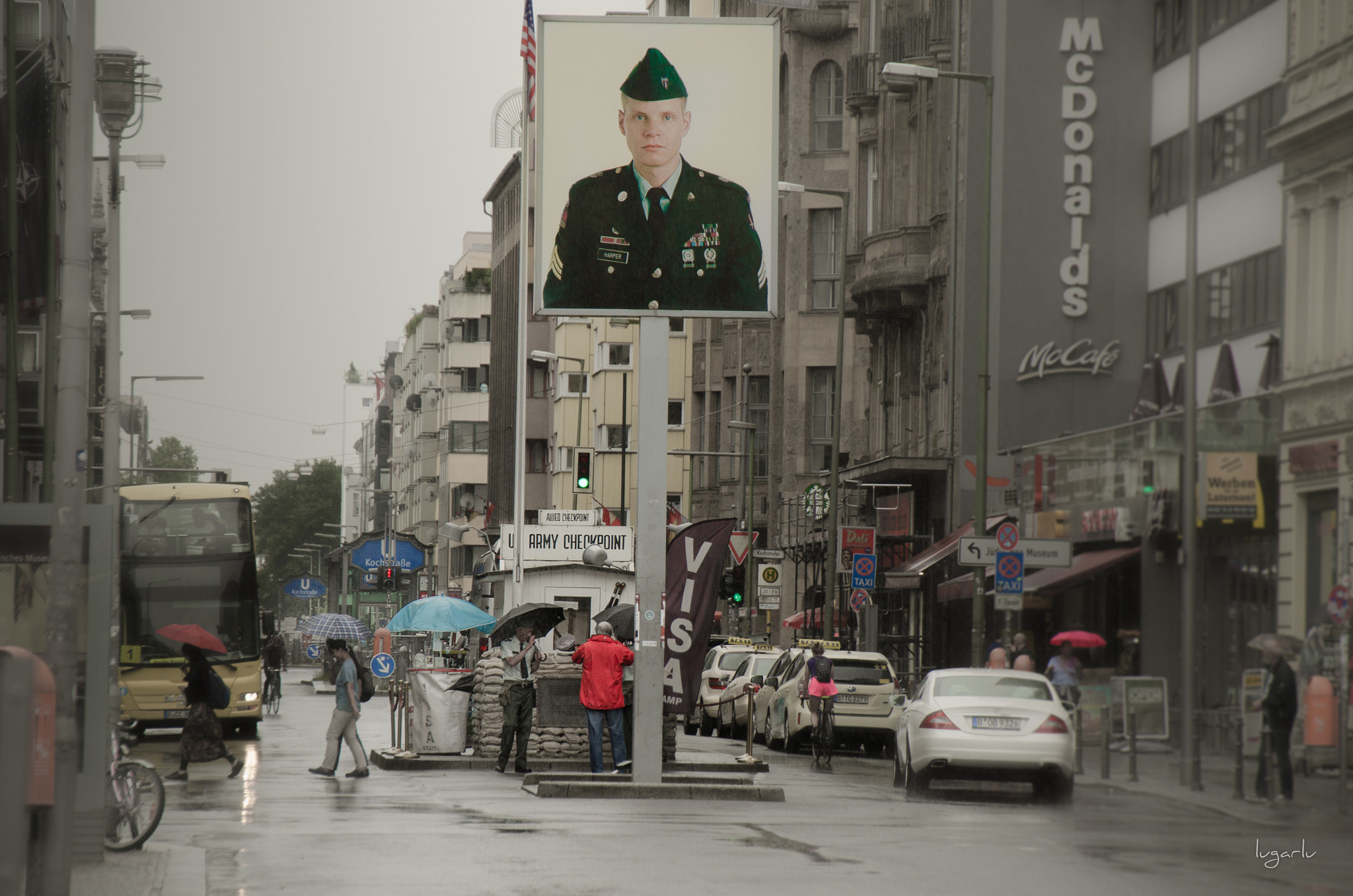 Nikon D7000 + Tamron AF 18-270mm F3.5-6.3 Di II VC LD Aspherical (IF) MACRO sample photo. Checkpoint charlie photography