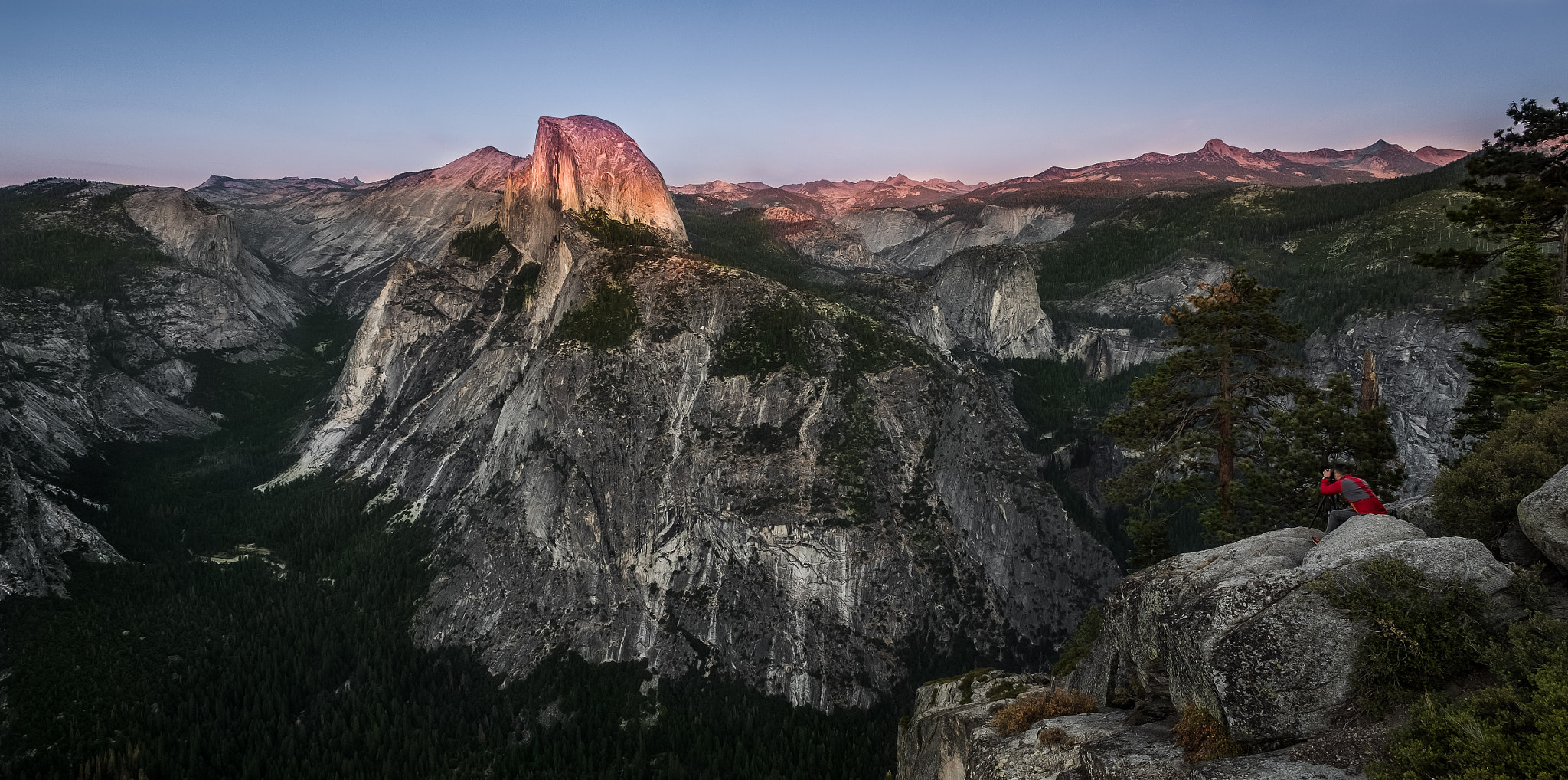 ZEISS Touit 12mm F2.8 sample photo. Glacier point photography