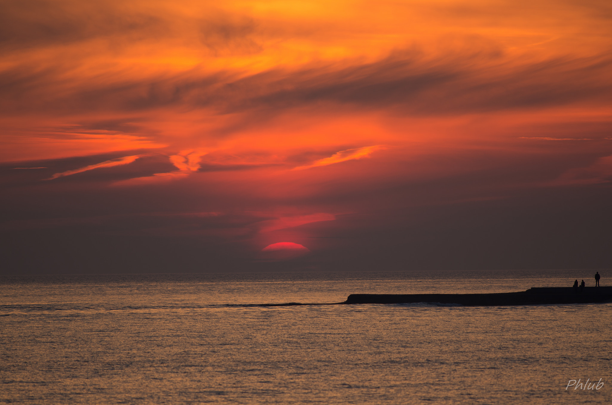 Pentax K-5 II sample photo. Bloody sunset photography