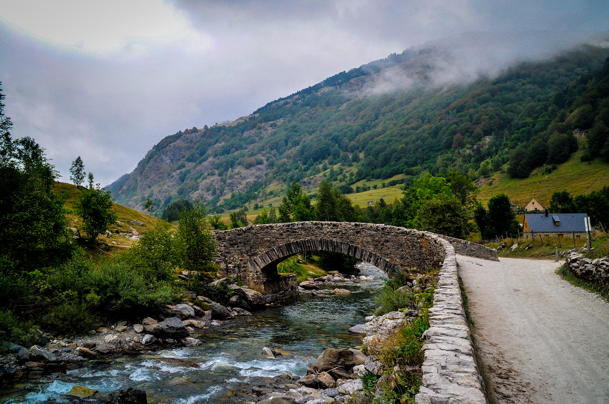 Nikon D5000 sample photo. Old bridge photography