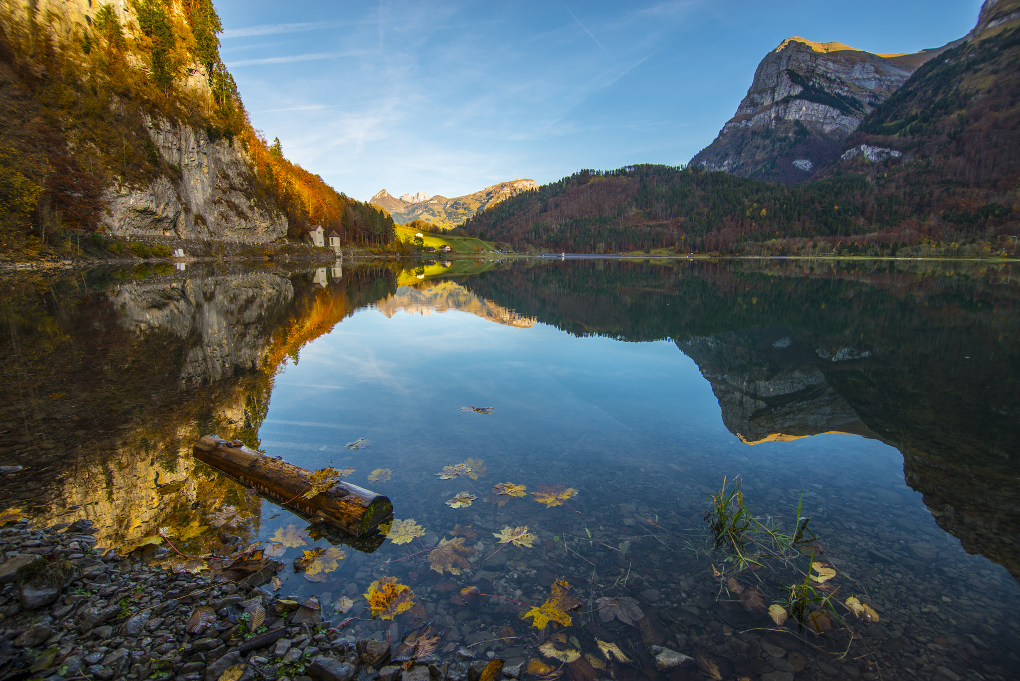 Nikon D800 sample photo. Klöntalsee, switzerland photography