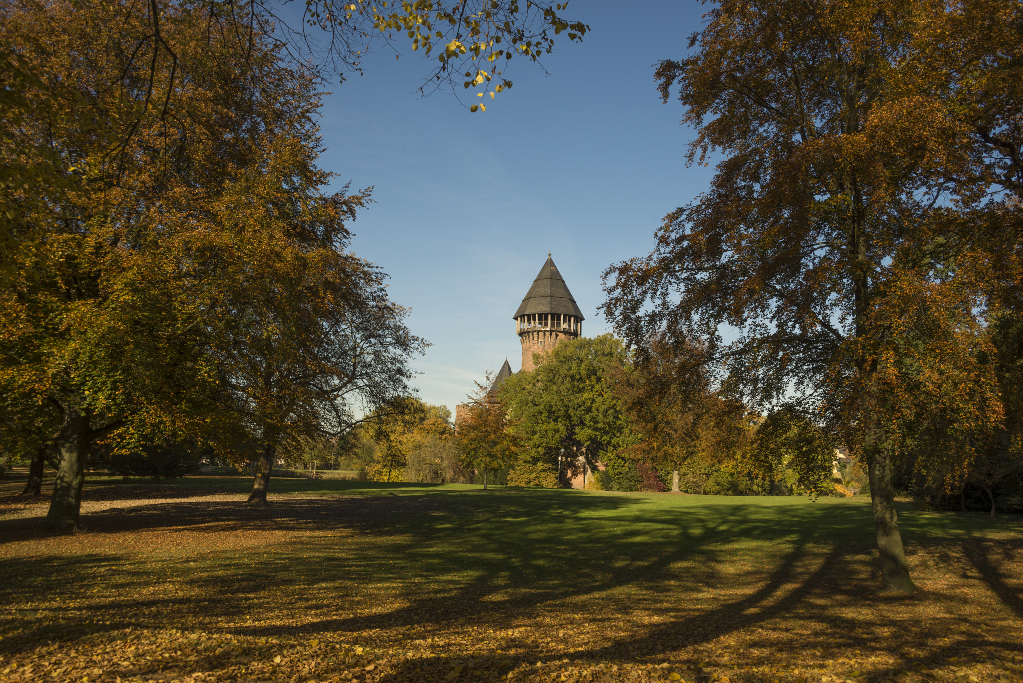 Nikon D600 sample photo. Autumn at castle linn photography