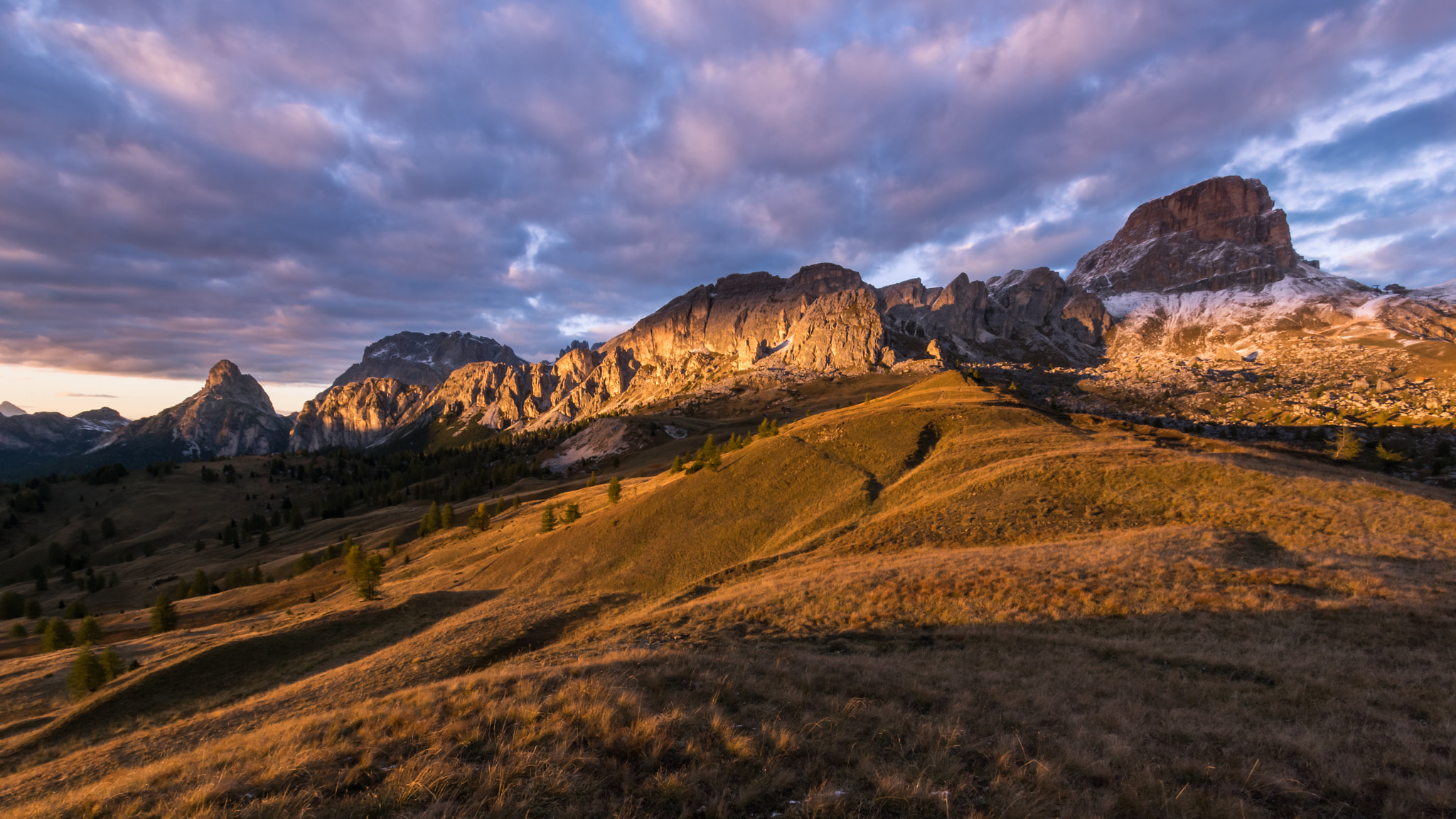 Sony SLT-A77 sample photo. Dolomites evening photography