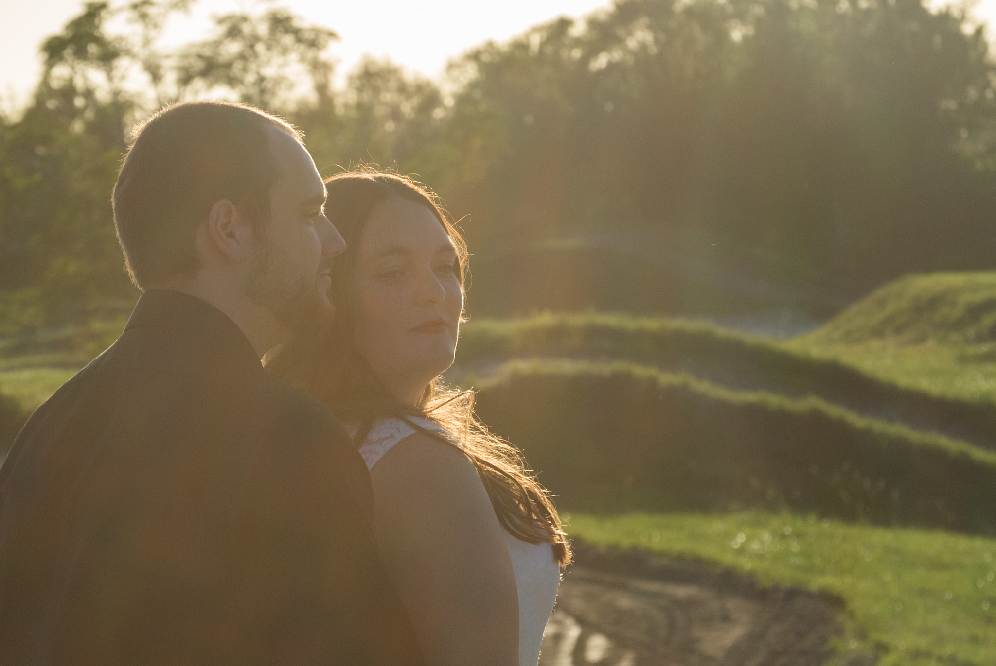 Nikon 1 Nikkor VR 30-110mm F3.8-5.6 sample photo. Castle wedding photography