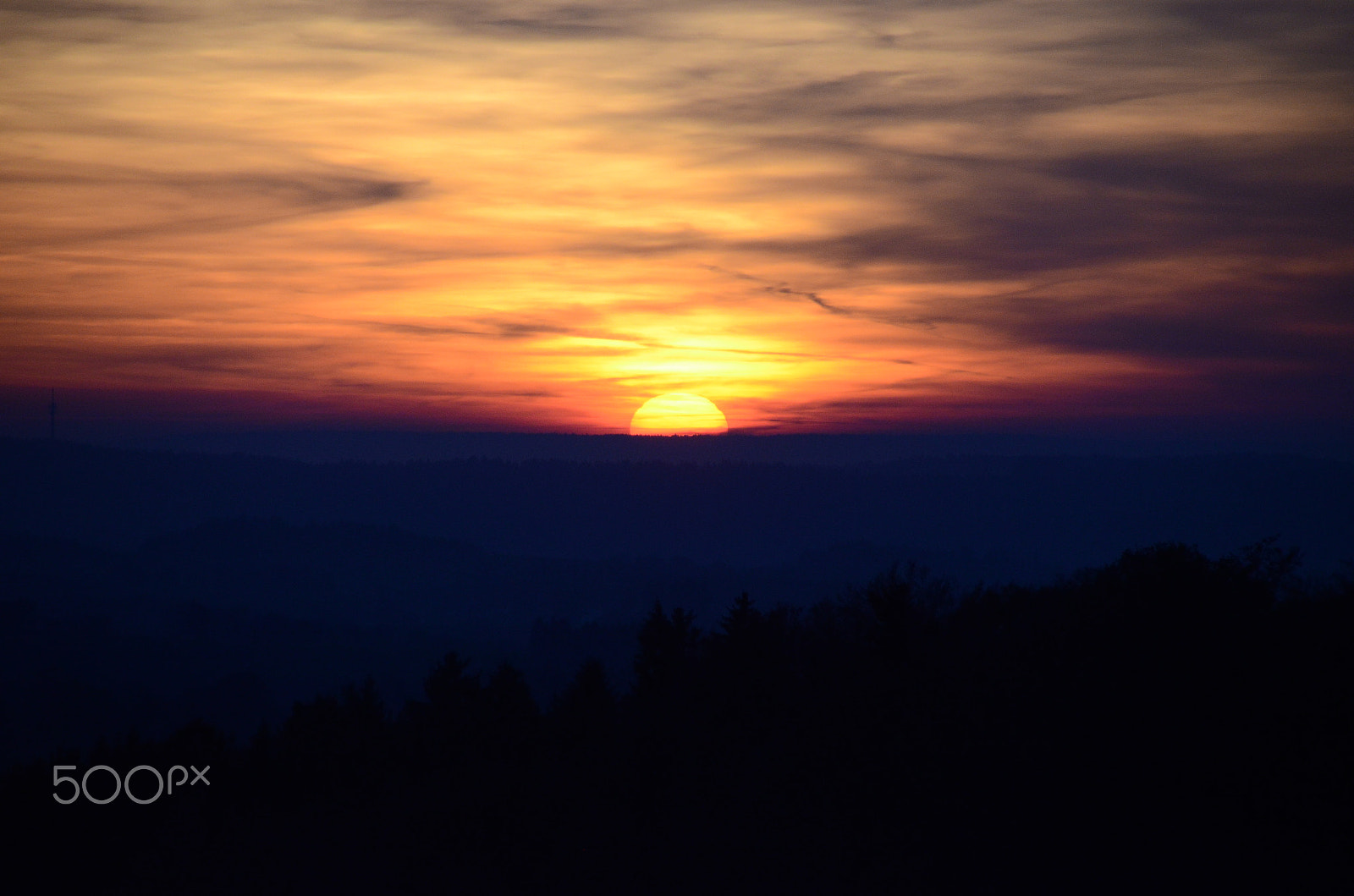Sigma 18-250mm F3.5-6.3 DC Macro OS HSM sample photo. Sunset photography
