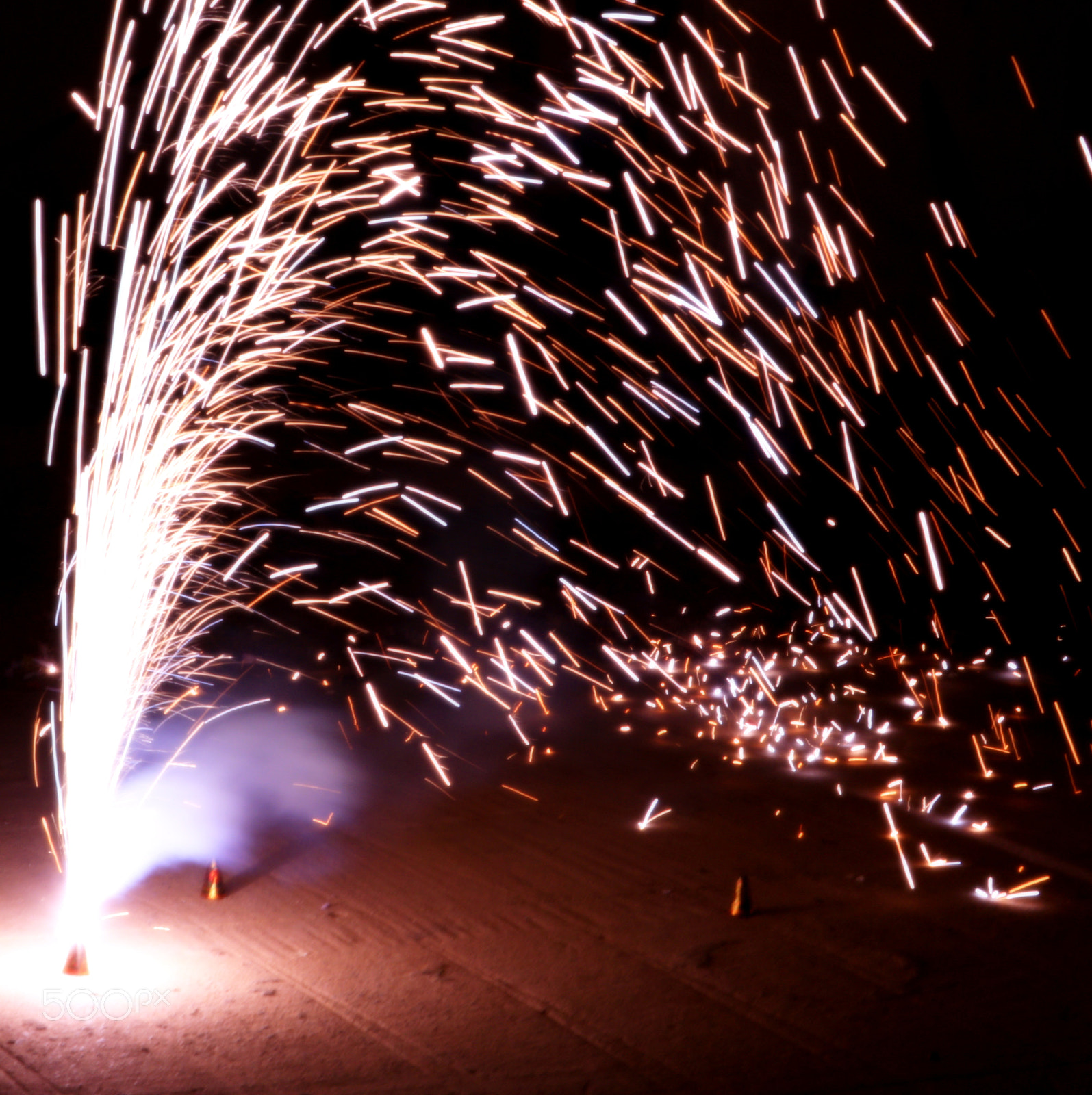 Canon EF-S 55-250mm F4-5.6 IS STM sample photo. Fireworks again photography