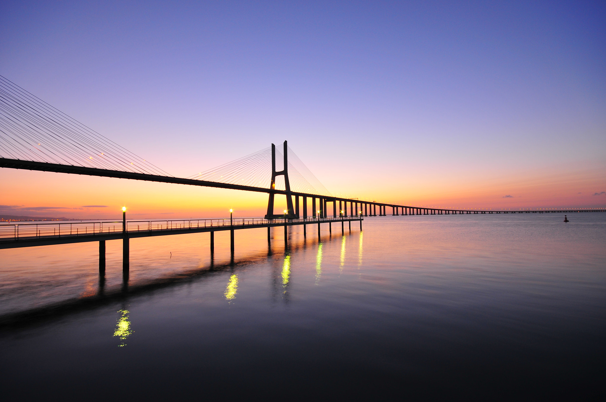 Sigma 10-20mm F4-5.6 EX DC HSM sample photo. Vasco da gama - bridge photography