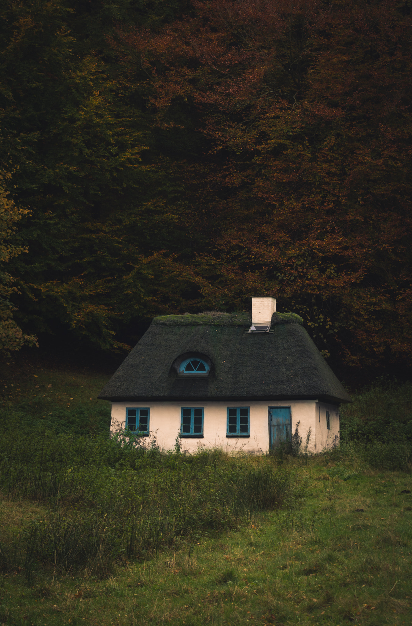 Nikon AF-S Nikkor 70-200mm F4G ED VR sample photo. The lodge in autumn #2 photography