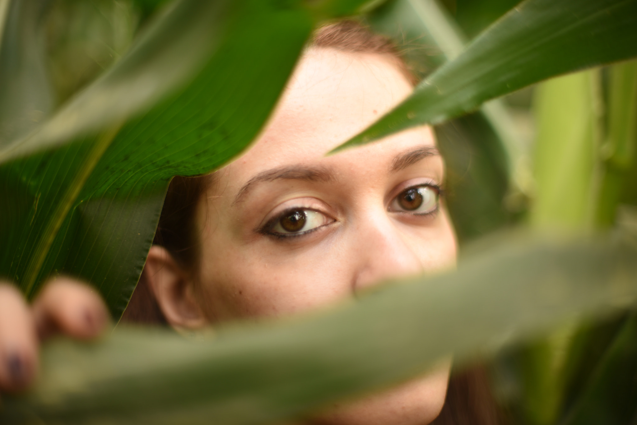 Manual Lens No CPU sample photo. Her eyes photography