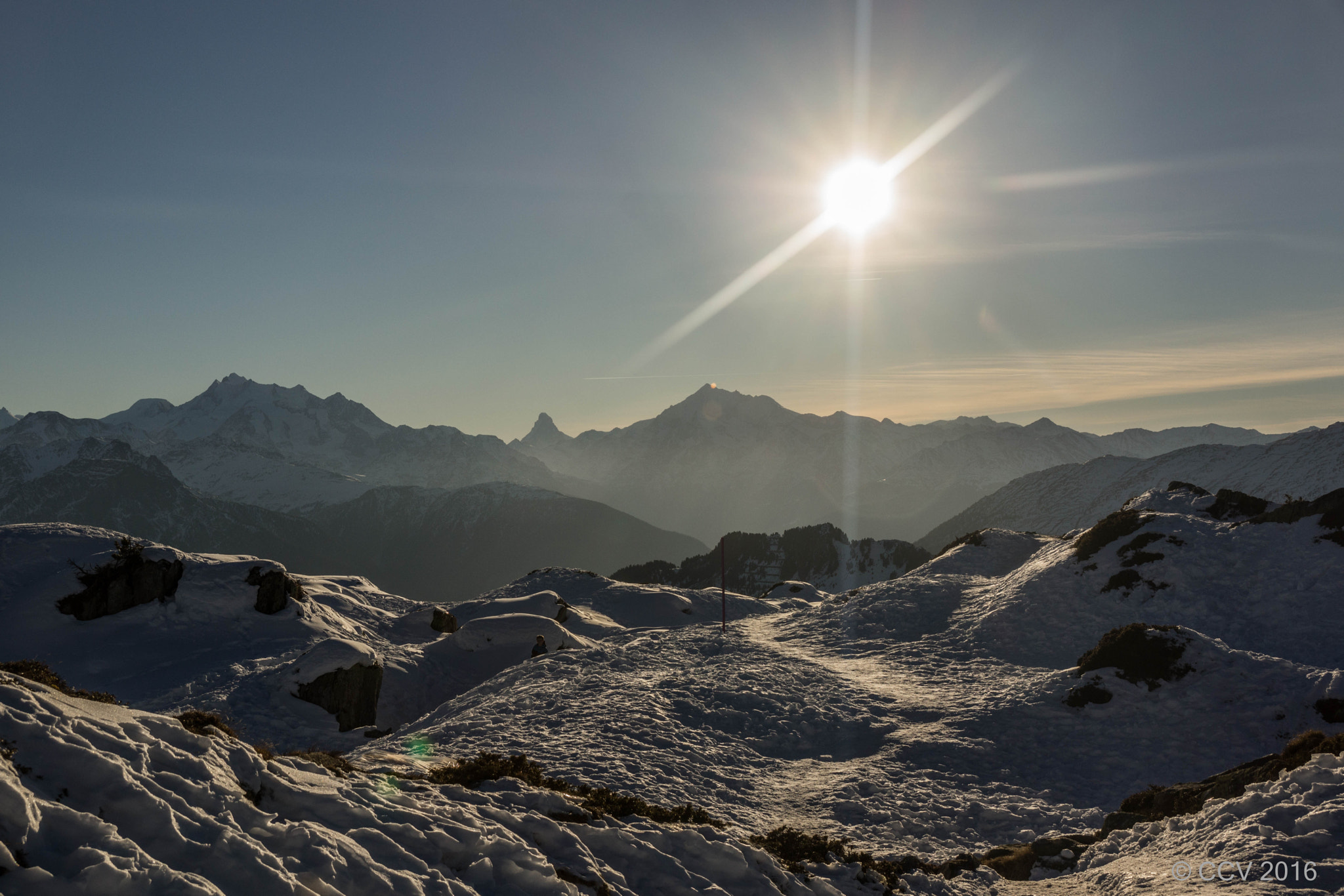 Sony SLT-A65 (SLT-A65V) sample photo. Contre-jour valaisan photography