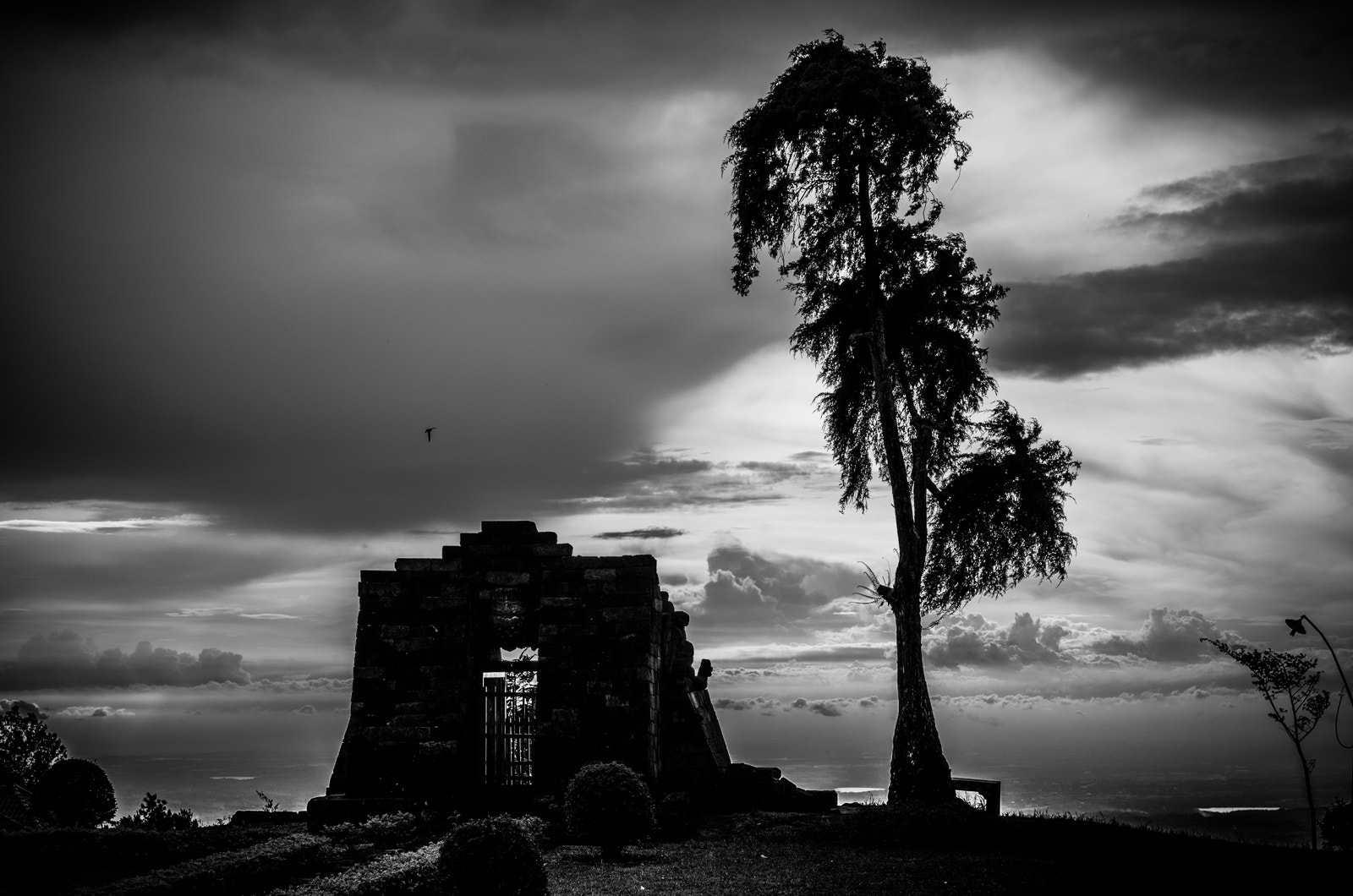 Pentax K-5 IIs sample photo. Sukuh temple, dieng plateau, java, indonesia photography