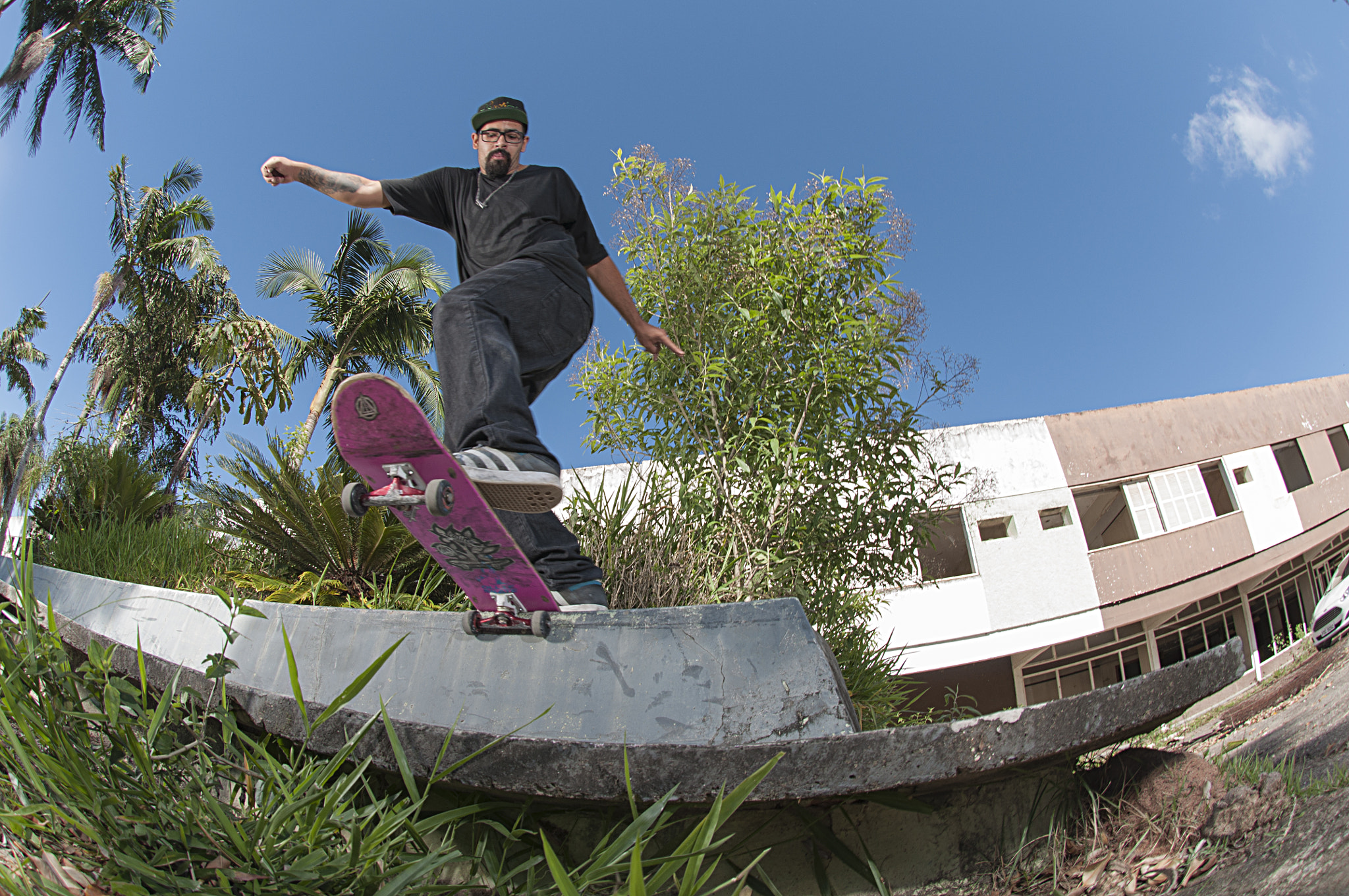 Nikon AF DX Fisheye-Nikkor 10.5mm F2.8G ED sample photo. Jhonny dominicalli - bs tail slide photography