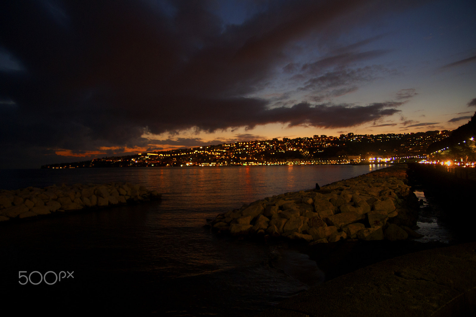 Sony Alpha DSLR-A700 sample photo. Sunset@mergellina photography