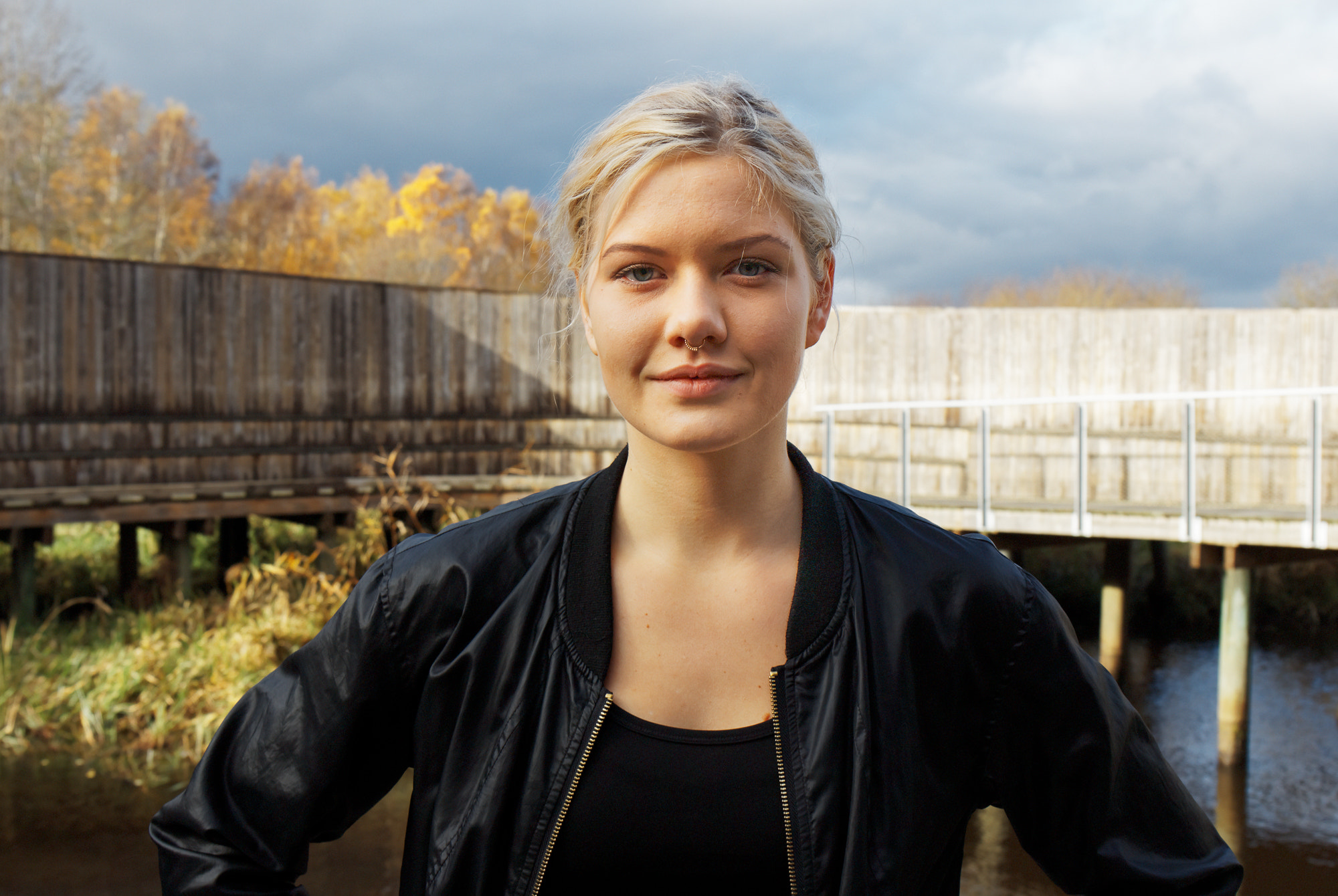 Canon EF 24-70mm F4L IS USM sample photo. Sigrid and the knot photography