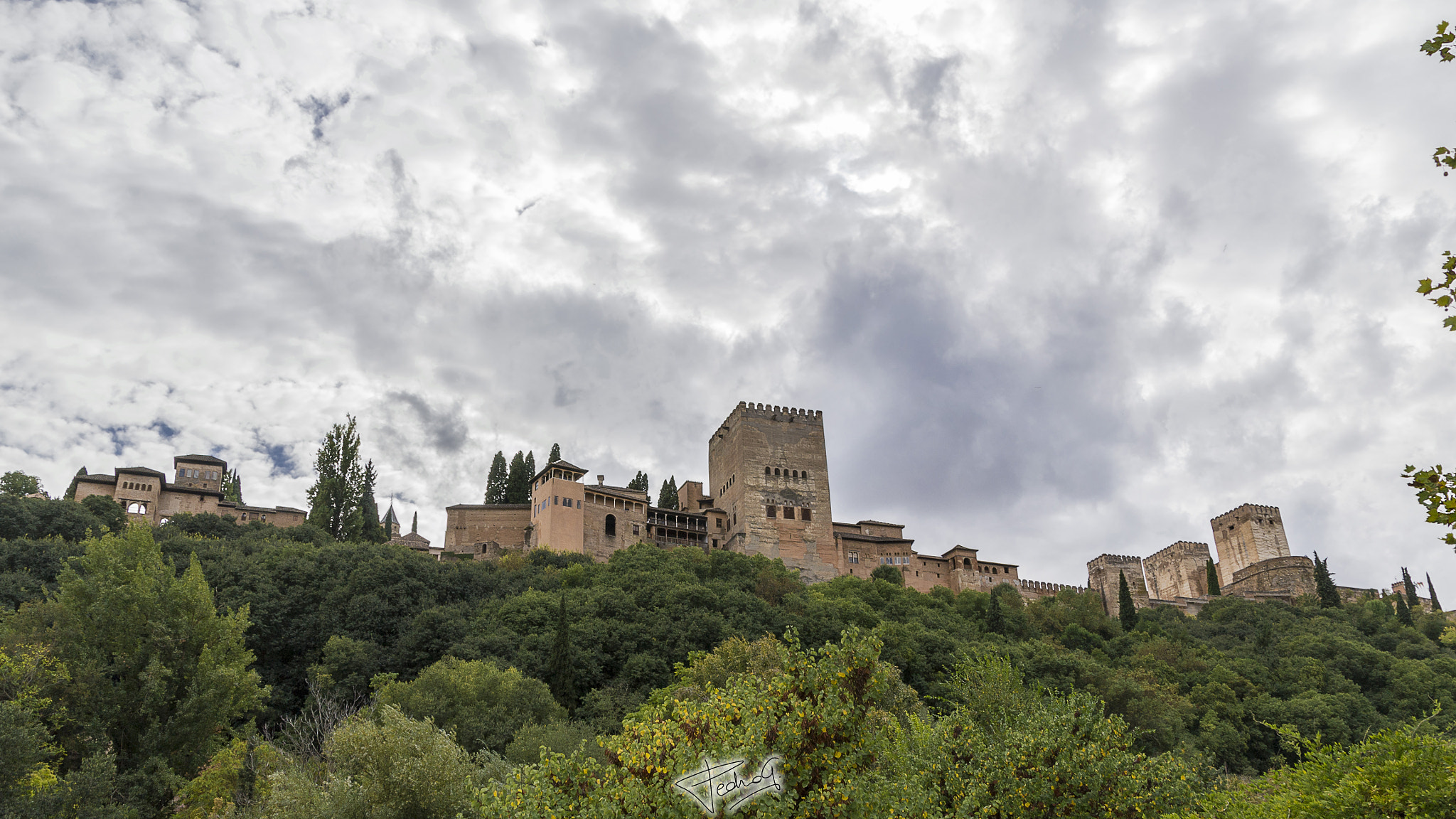 Nikon D3100 sample photo. Alhambra desde el paseo de los tristes photography