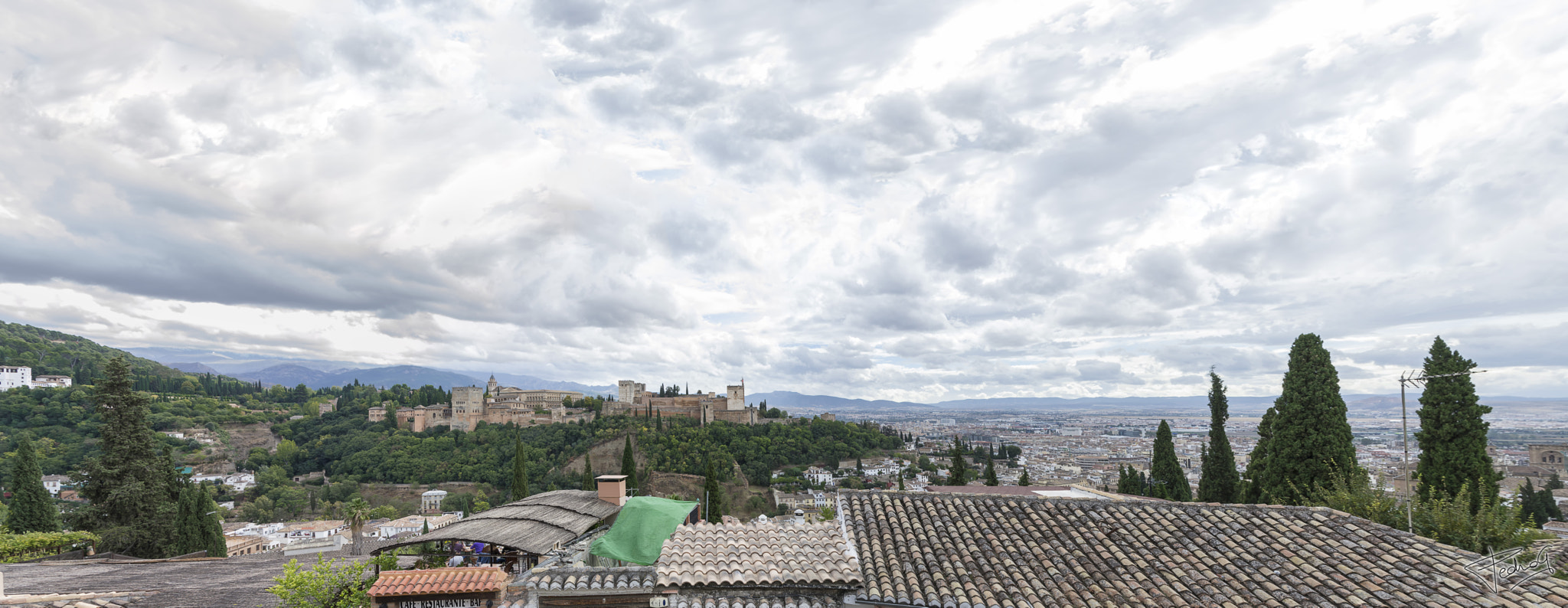 Nikon D3100 sample photo. Alhambra desde san nicolás photography
