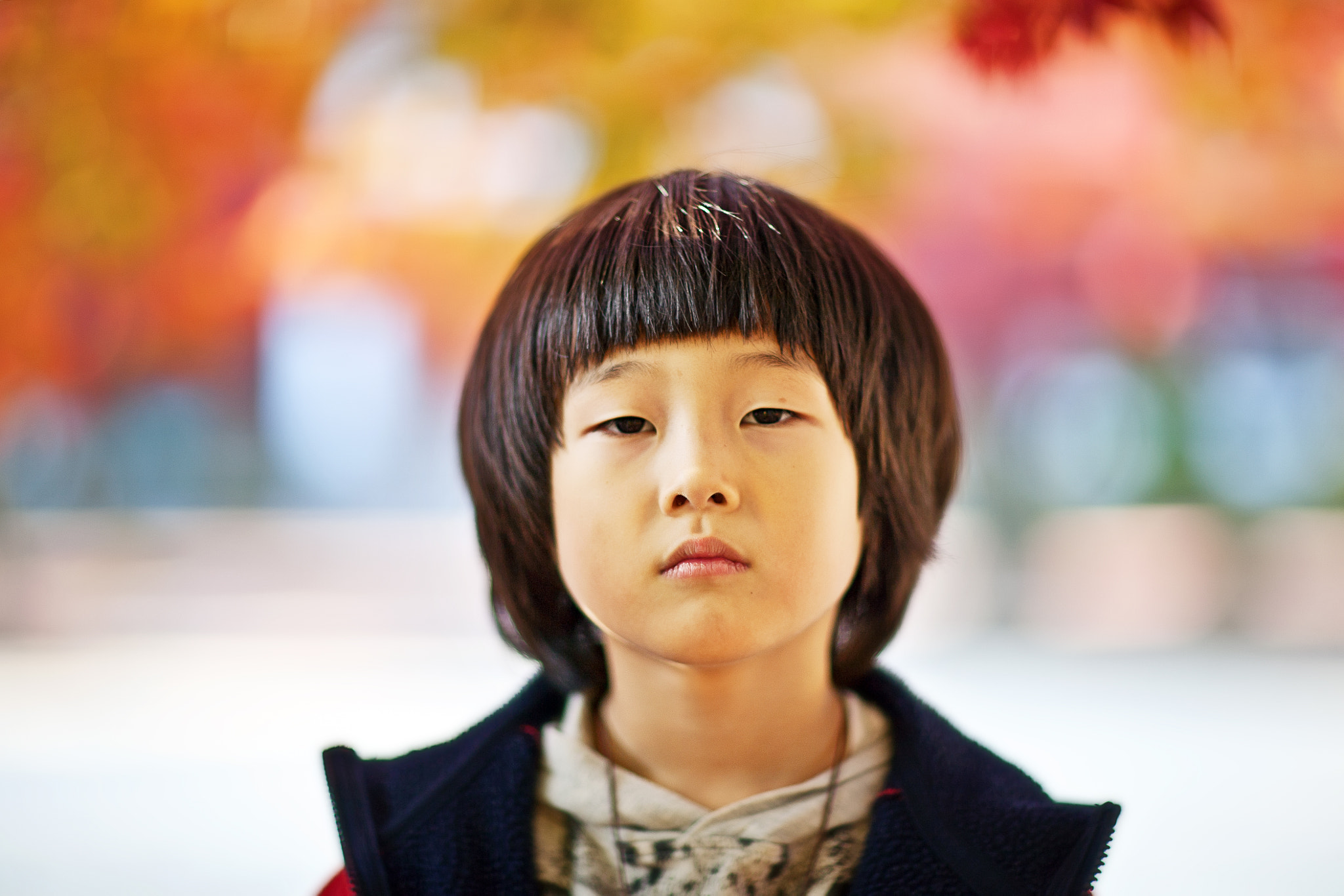 Canon EOS 5D + Canon EF 85mm F1.2 sample photo. Autumn and children photography