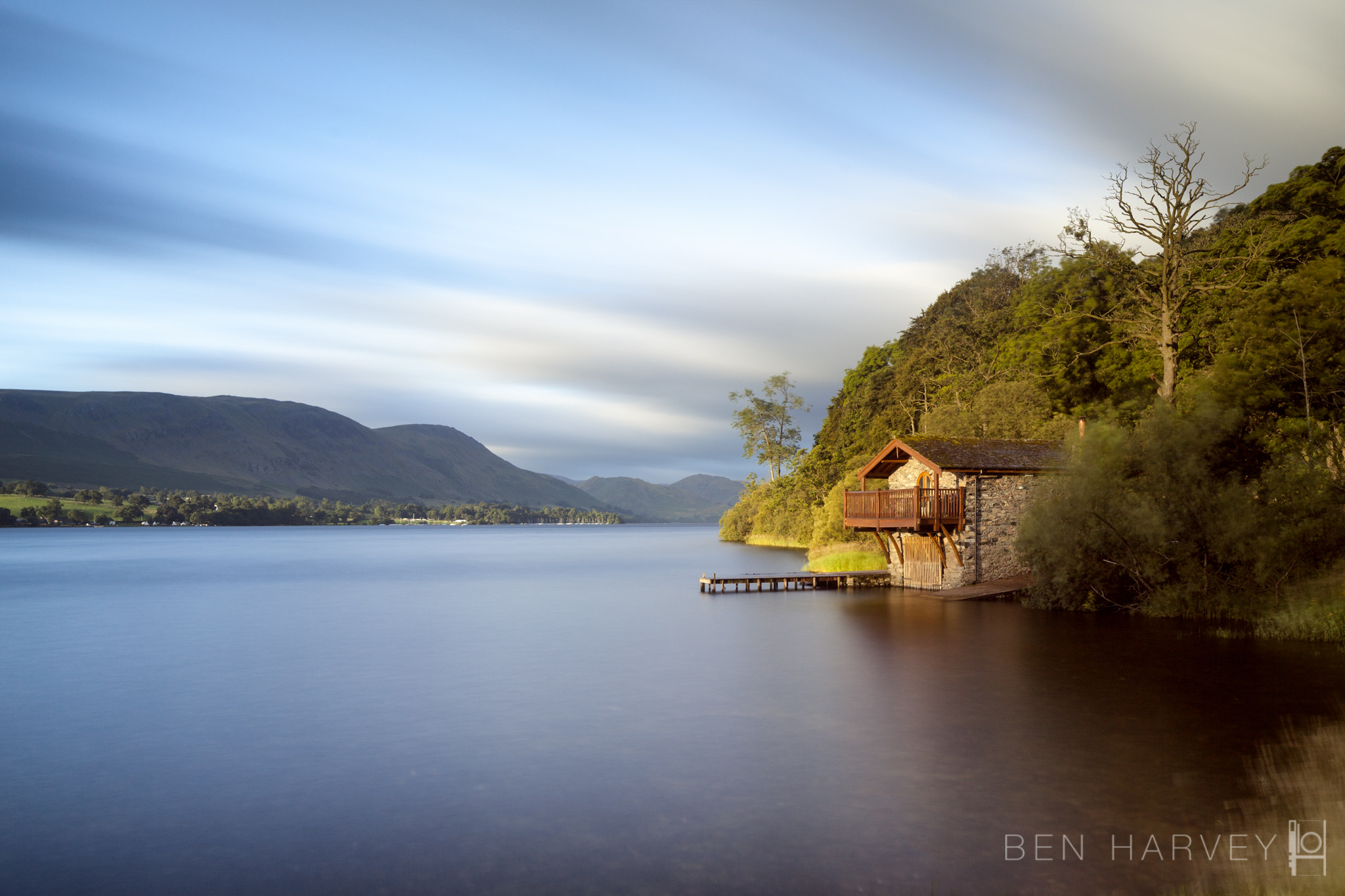Canon TS-E 24.0mm f/3.5 L II sample photo. The boathouse - lake district photography