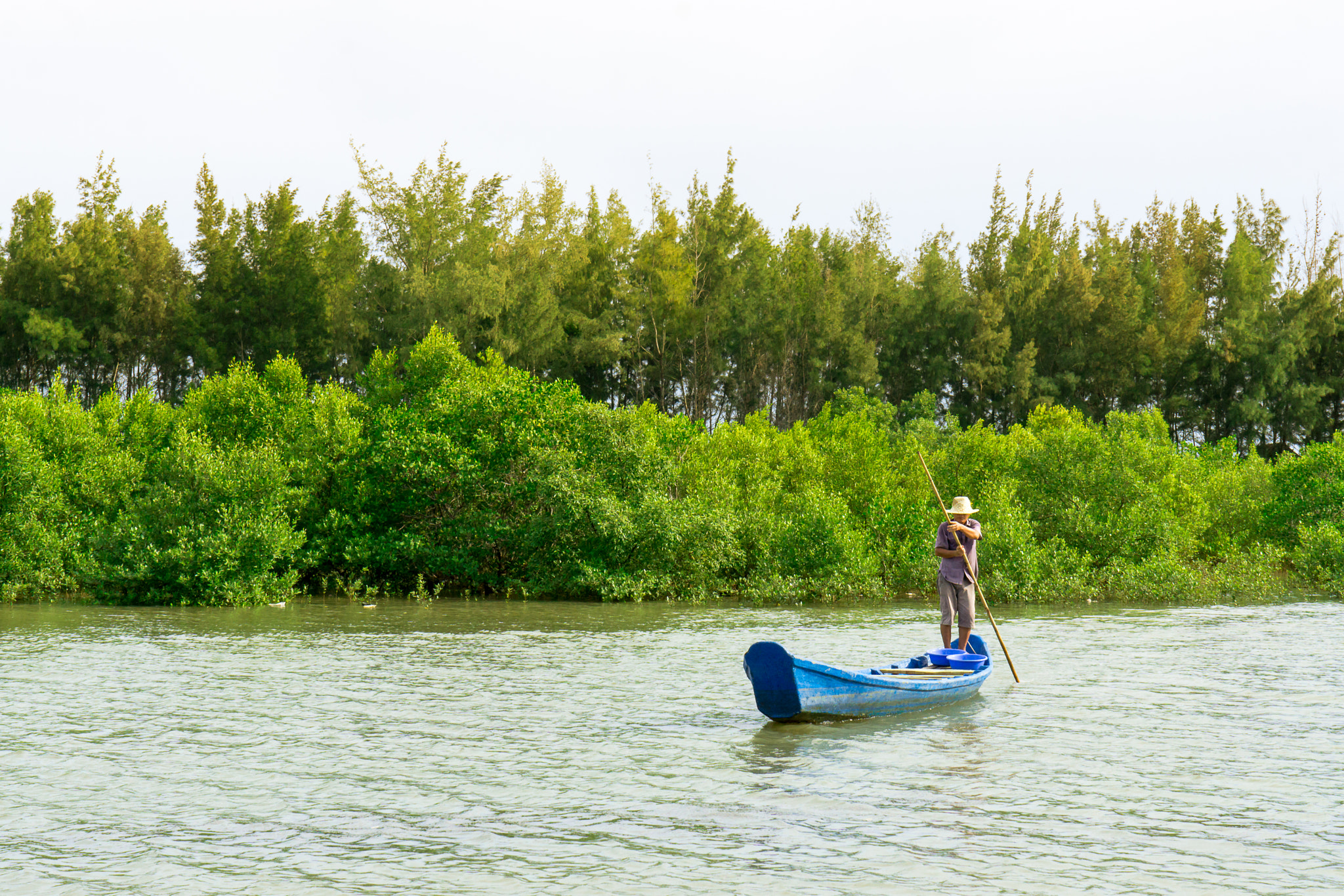 Sony a6000 + Sony FE 28-70mm F3.5-5.6 OSS sample photo. Coastal lagoon photography