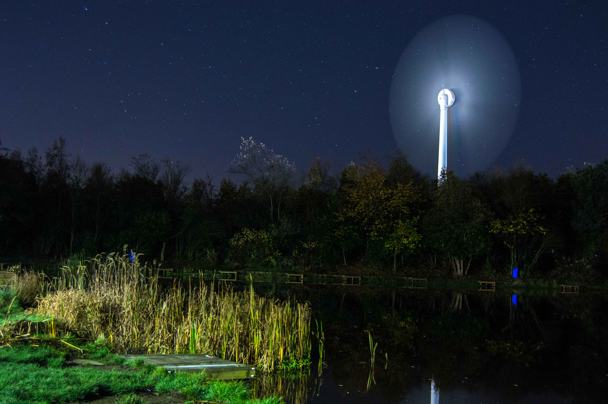 Nikon D3200 + AF Zoom-Nikkor 28-70mm f/3.5-4.5D sample photo. Greencroft pond. photography