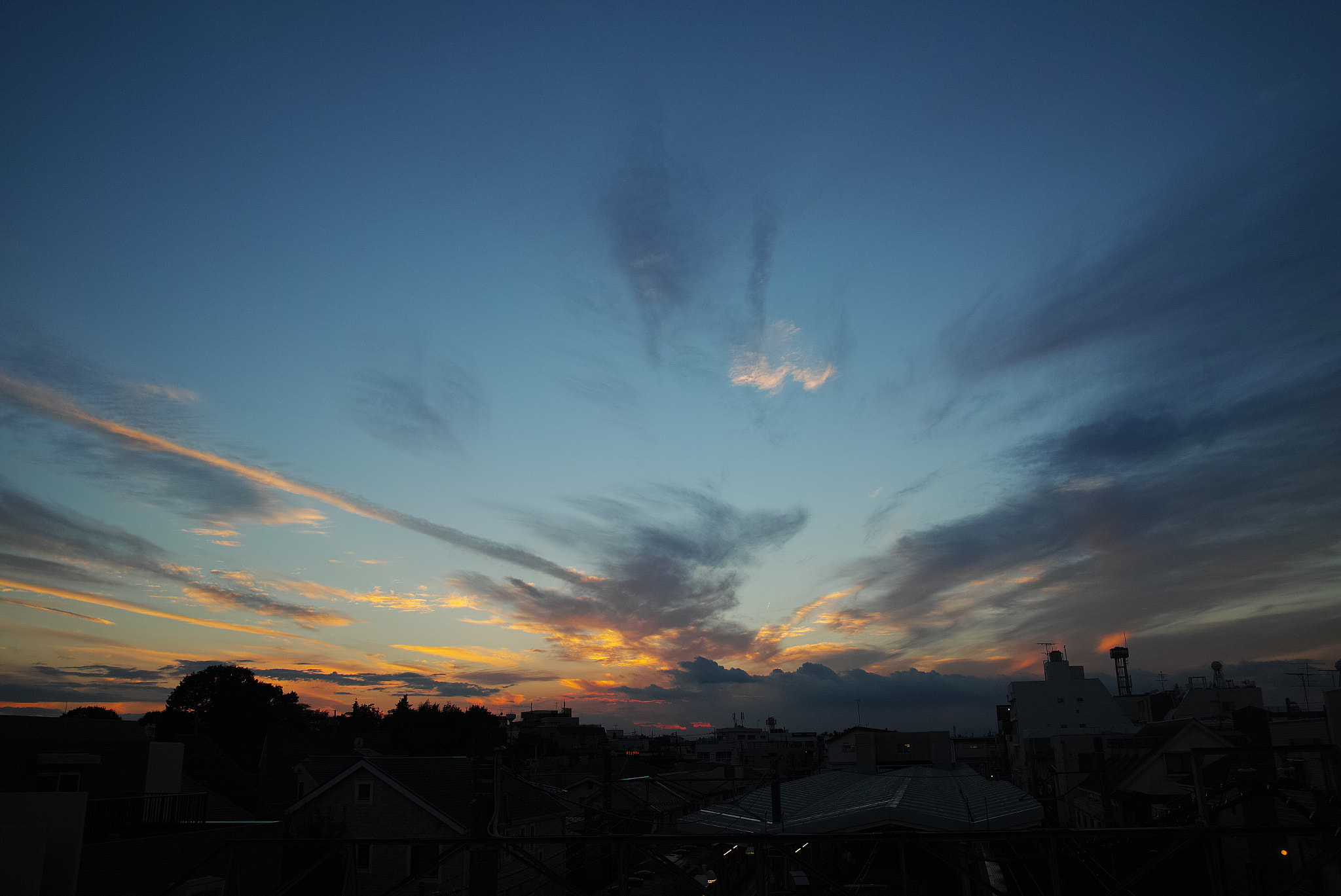 Sigma dp1 Quattro sample photo. Colored clouds #1 photography