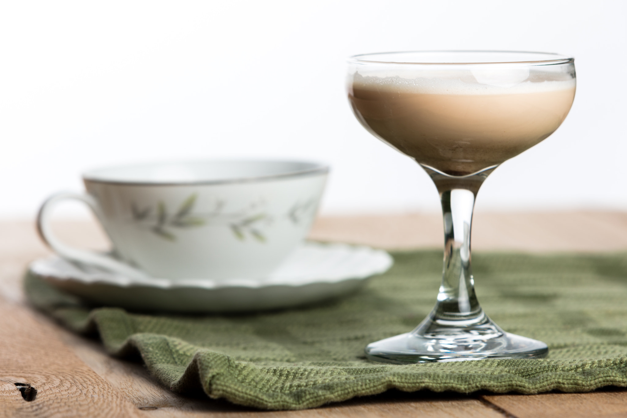 Canon EF 70-200mm F2.8L IS USM sample photo. Espresso panna cotta photography
