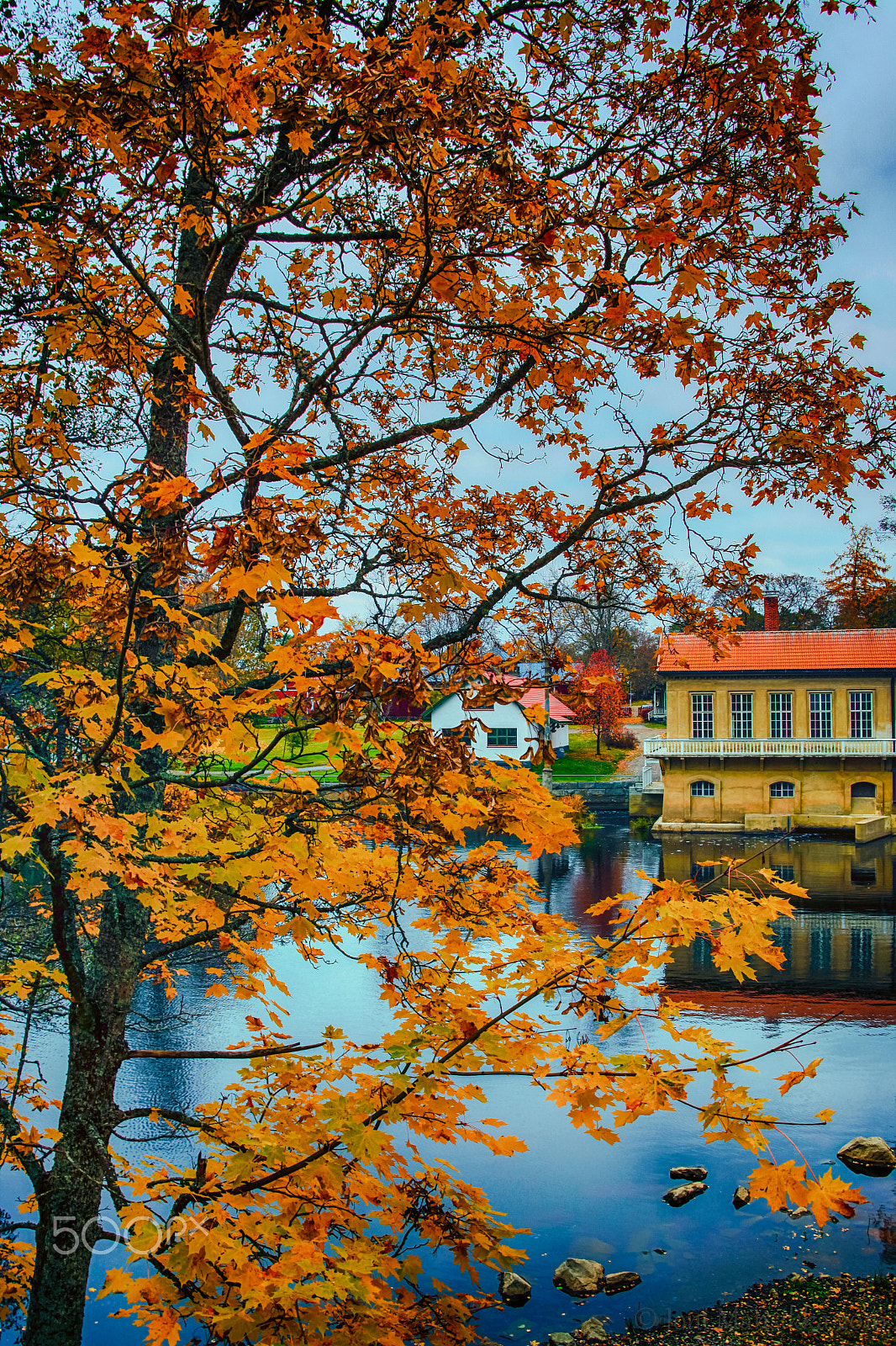 Canon EF 28-70mm f/3.5-4.5 sample photo. By the river photography