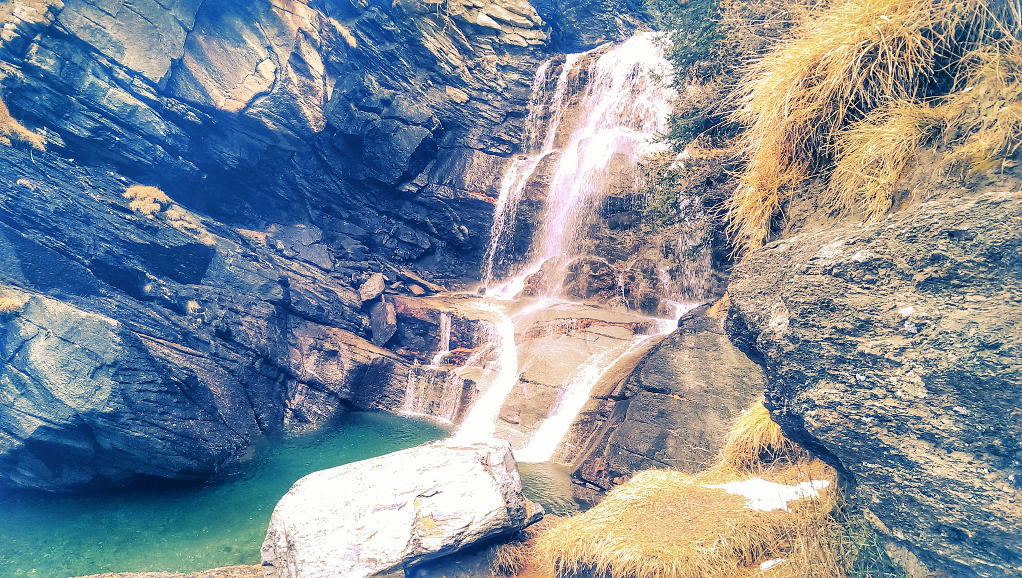 HTC ONE MINI sample photo. Cascate lillaz, cogne, italia photography