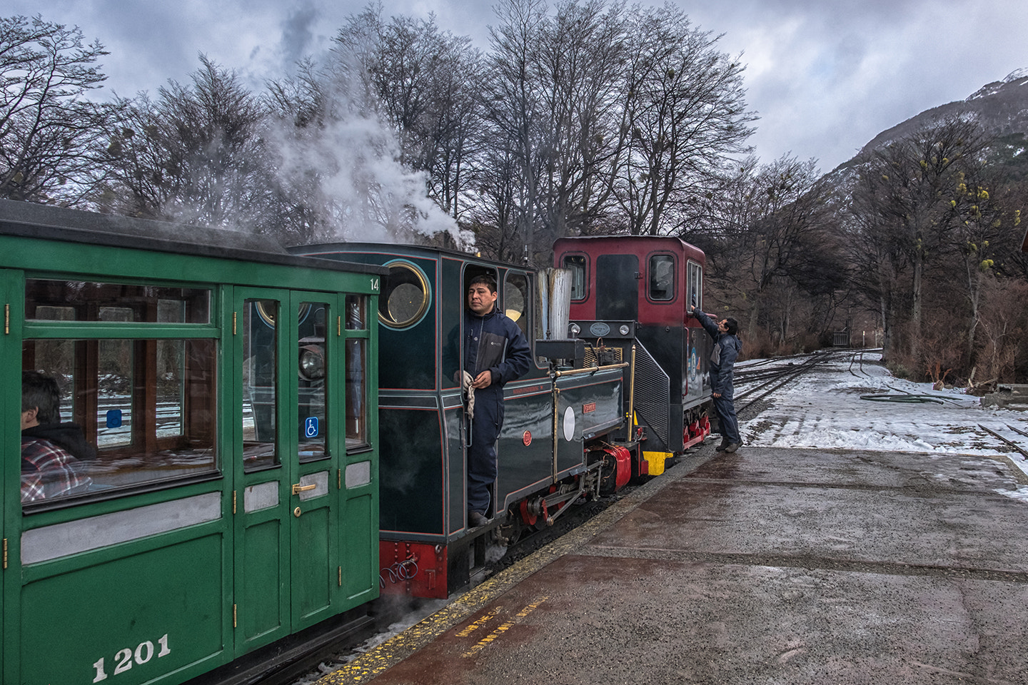 Fujifilm X-Pro2 + Fujifilm XF 18-135mm F3.5-5.6 R LM OIS WR sample photo. El tren del fin del mundo photography