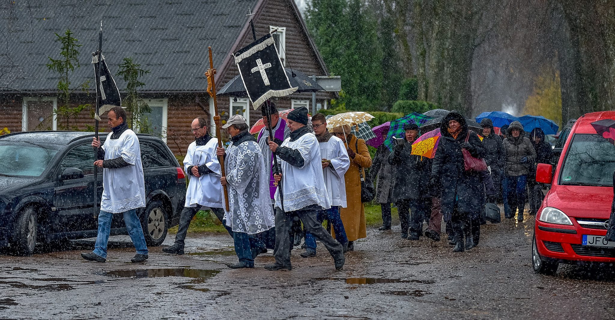 Nikon D4S + Tamron SP 70-200mm F2.8 Di VC USD sample photo. All souls' day traditions lithuania photography