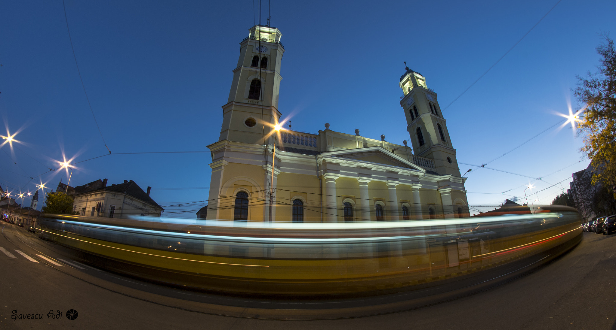 Samyang 8mm F3.5 Aspherical IF MC Fisheye sample photo. Biserica de pe strda primarie , oradea photography