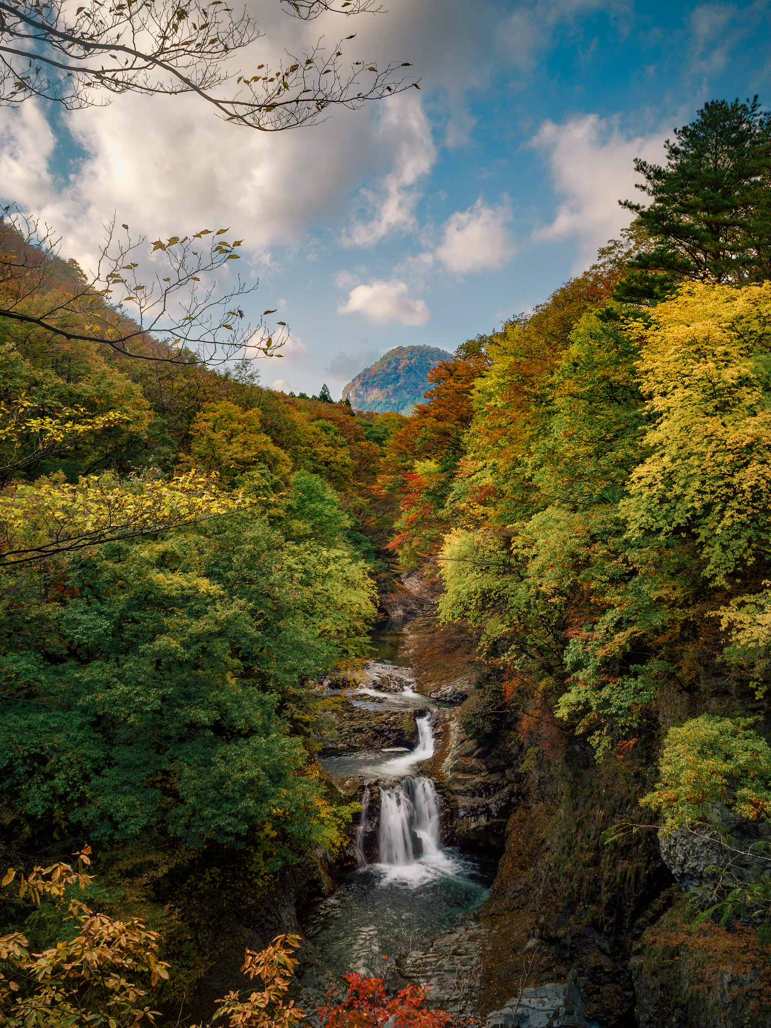 Canon EF 28-105mm f/3.5-4.5 USM sample photo. Fallwater fall photography