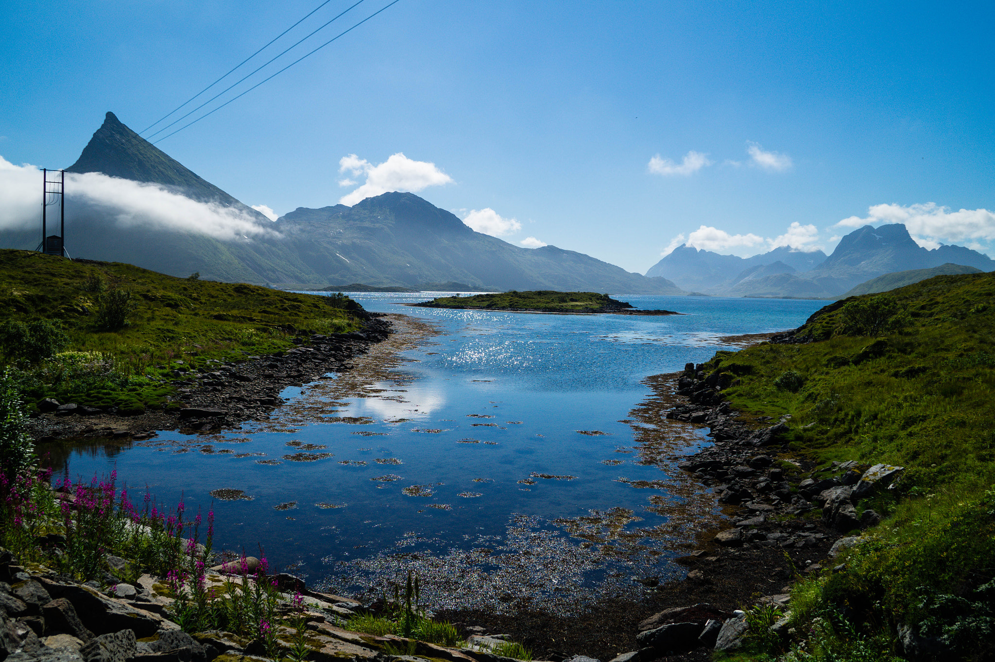 Sony DT 18-200mm F3.5-6.3 sample photo. Lofoten islands near fredvang, norway photography