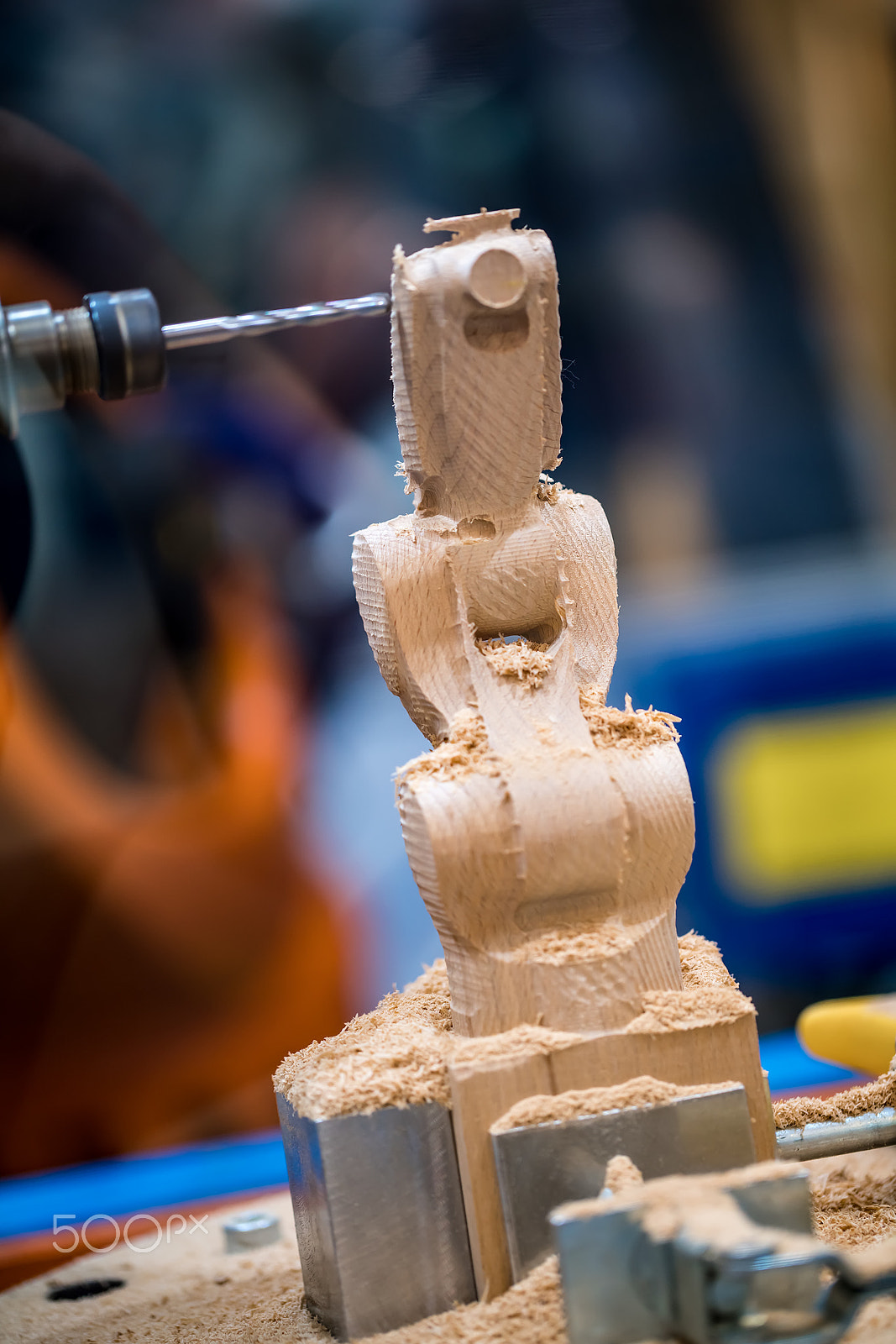 Canon EF 100mm F2.8L Macro IS USM sample photo. Woodworking cnc milling machine. photography