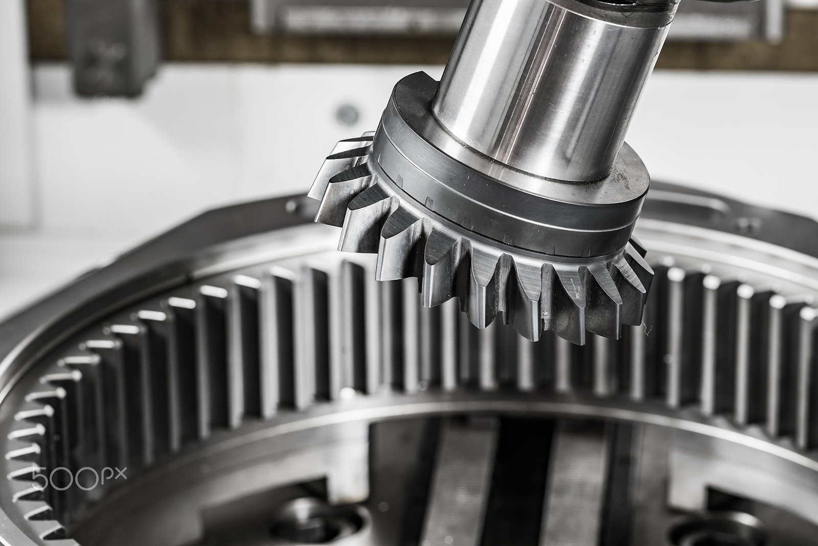 Canon EF 100mm F2.8L Macro IS USM sample photo. Metalworking cnc milling machine. photography