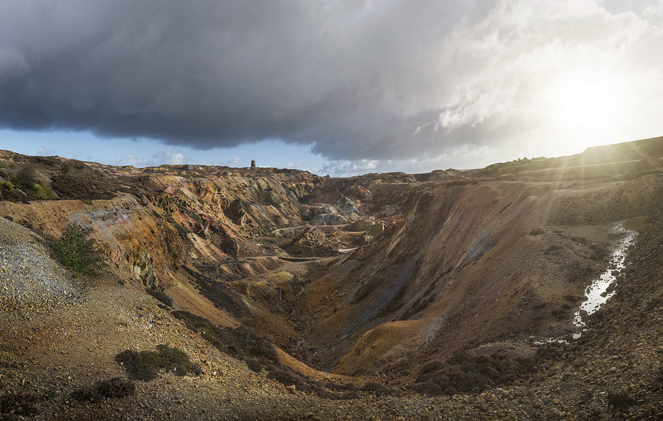 Sigma 24-70mm F2.8 EX DG HSM sample photo. Parys mountain on the island of anglesey / photography