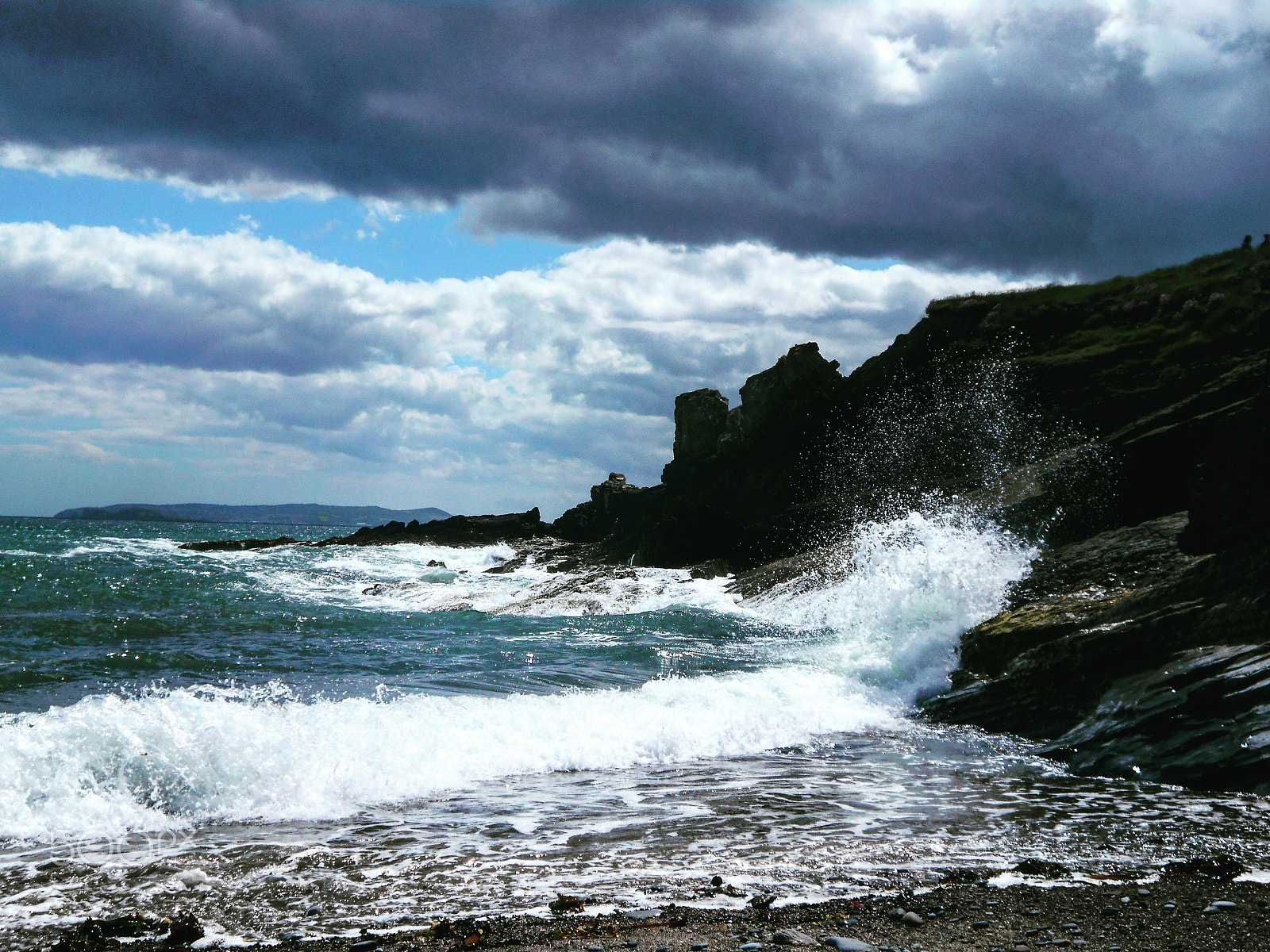 Nikon COOLPIX S2800 sample photo. Irish sea photography