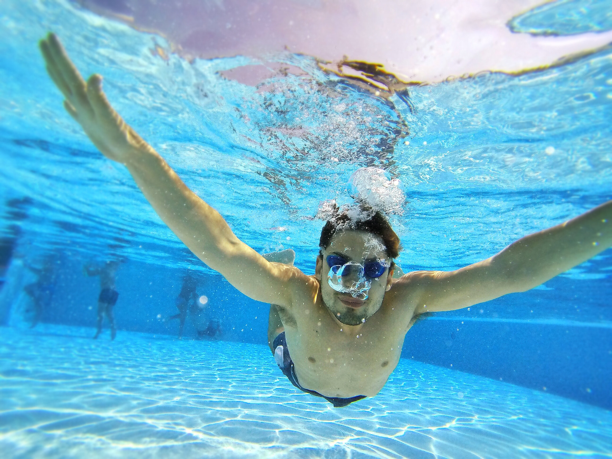 GoPro HERO sample photo. Swimming session photography