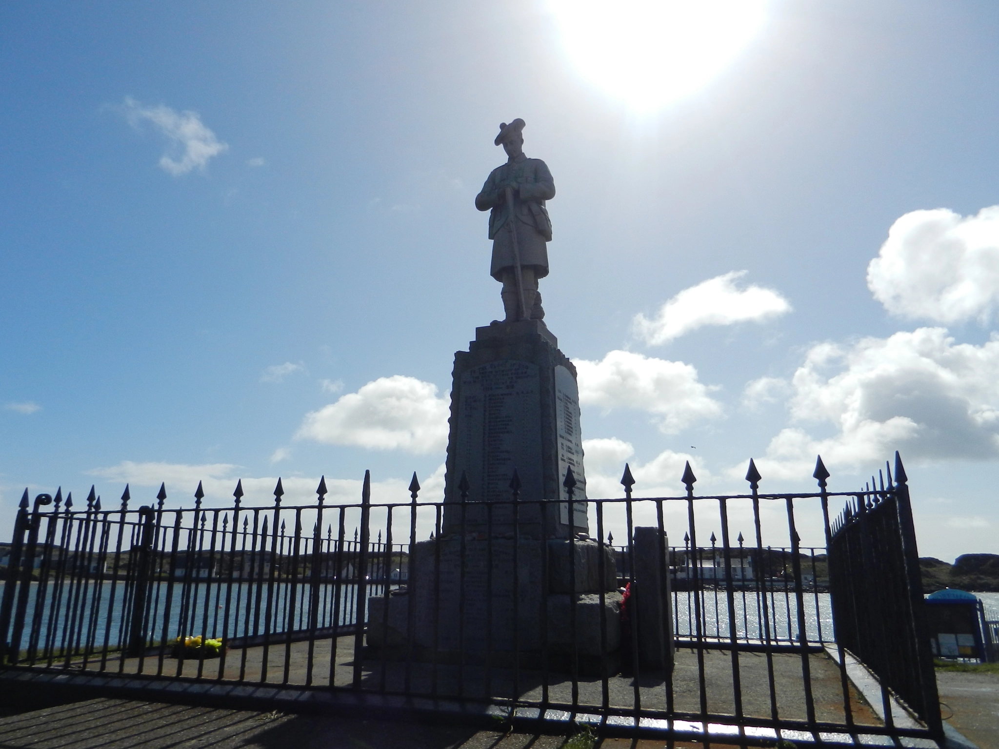 Nikon Coolpix S9100 sample photo. Kildalton and oa parish memorial, port ellen, islay photography