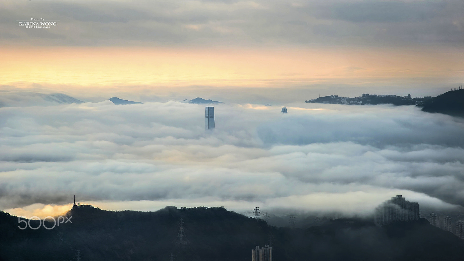 Nikon Df sample photo. Sea of clouds photography