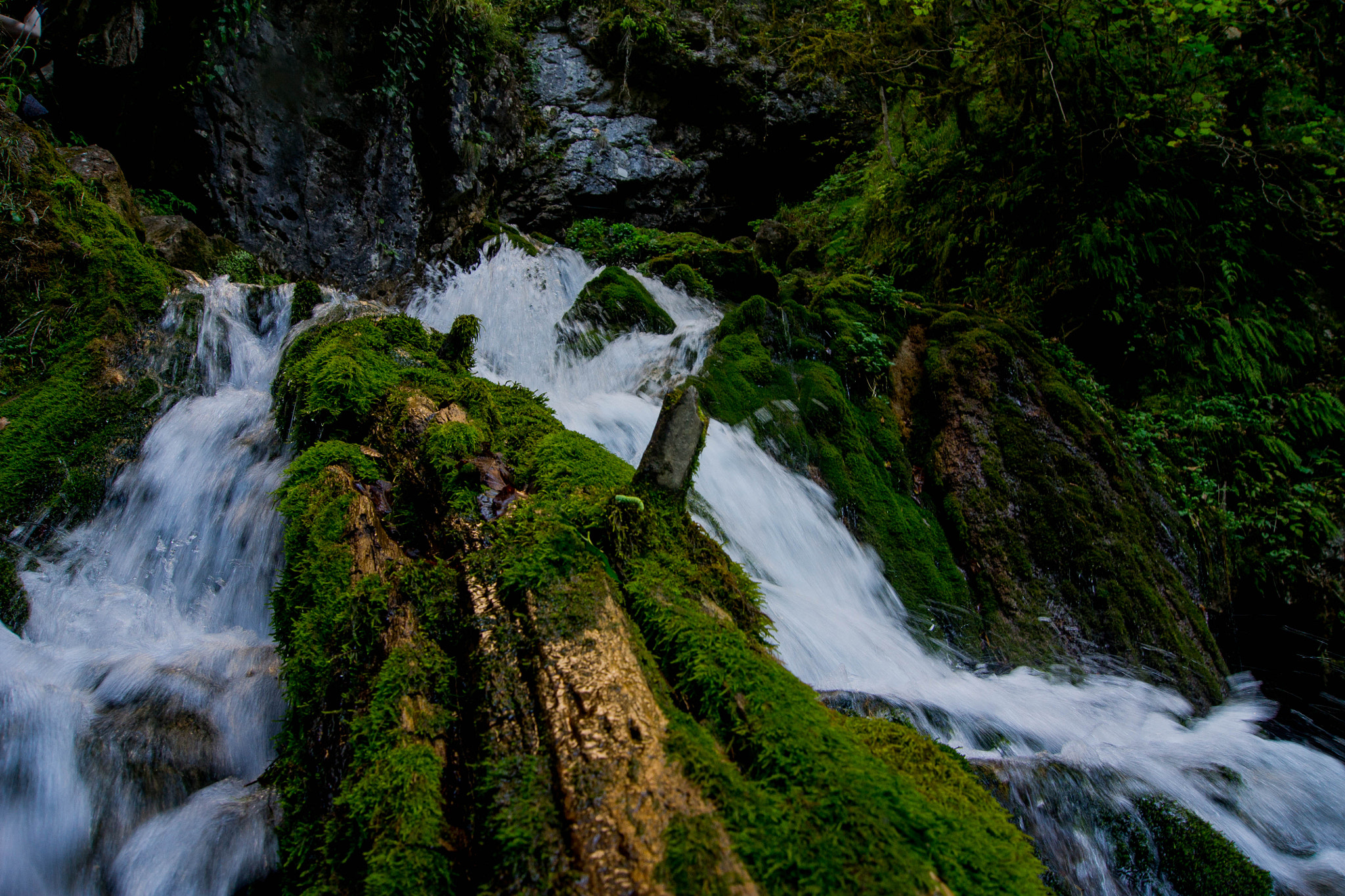 Sony Alpha DSLR-A500 + Sony DT 18-55mm F3.5-5.6 SAM sample photo. Водопад photography