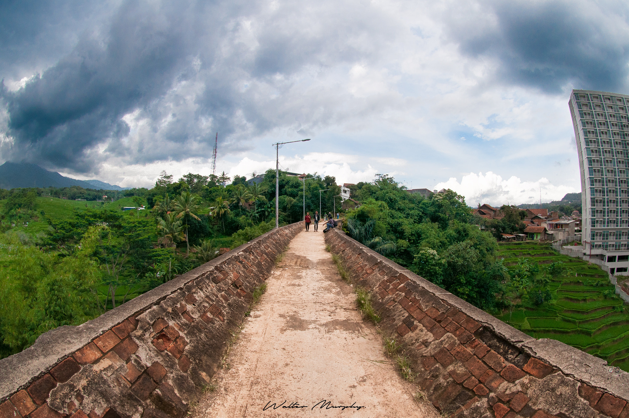 Nikon D90 + Nikon AF DX Fisheye-Nikkor 10.5mm F2.8G ED sample photo. Jembatan cincin photography