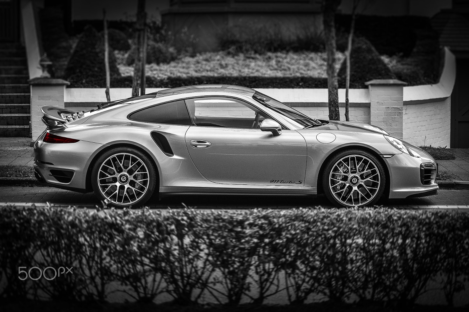Nikon D5000 sample photo. Porsche 911 turbo s photography