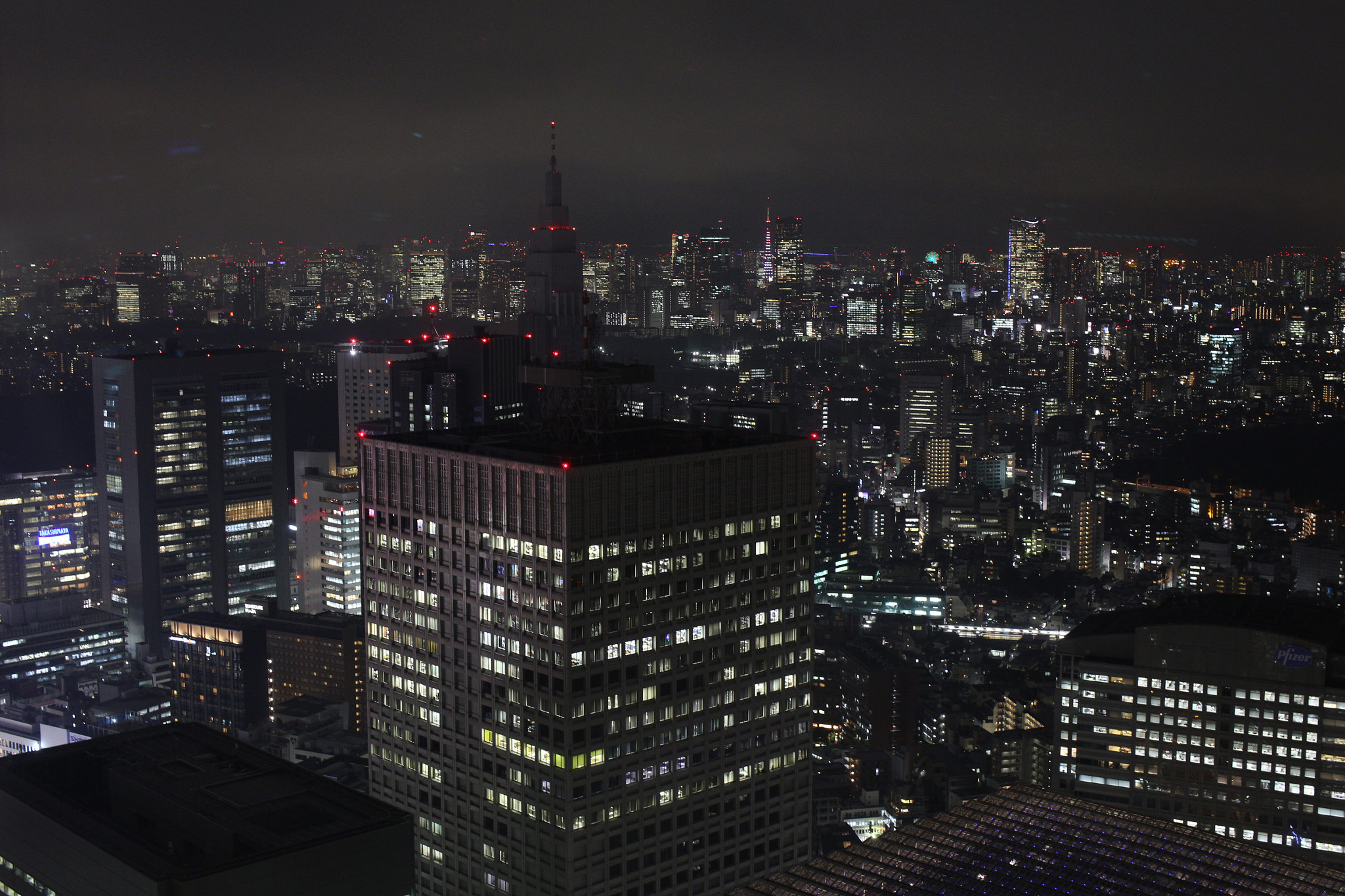 Canon EOS 6D sample photo. Taken from the 45th floor of the government building in shinjuku, japan. photography