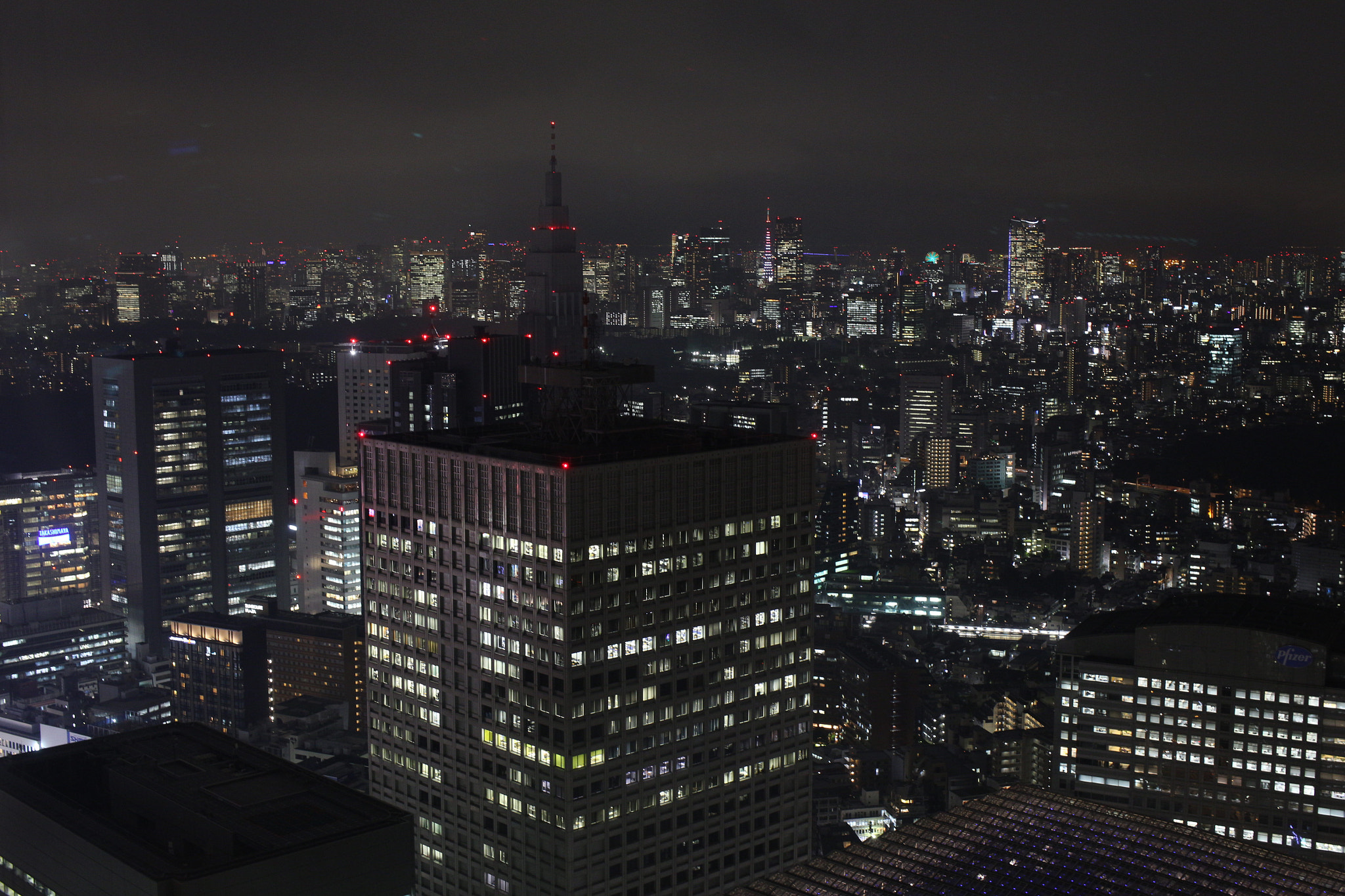 Tamron SP 45mm F1.8 Di VC USD sample photo. Taken from the 45th floor of the government building in shinjuku, japan. photography