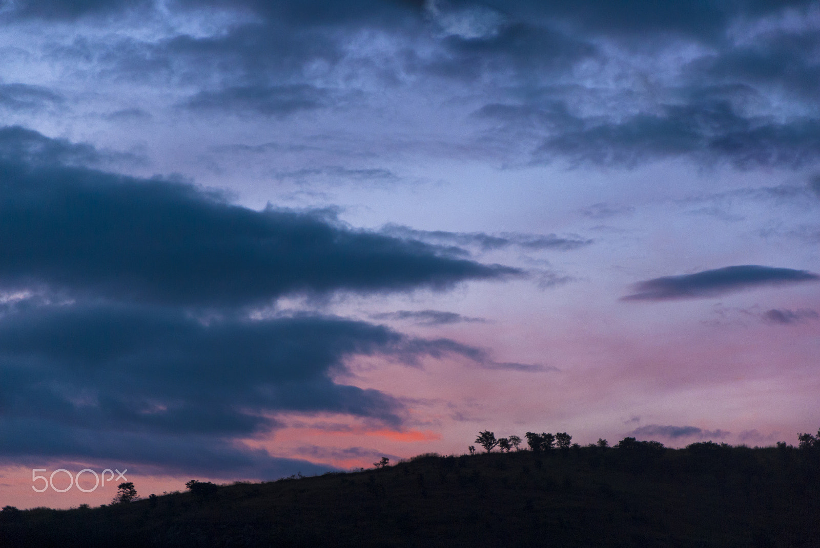 Nikon D200 sample photo. Beautiful sunset. color clouds in guatemala photography