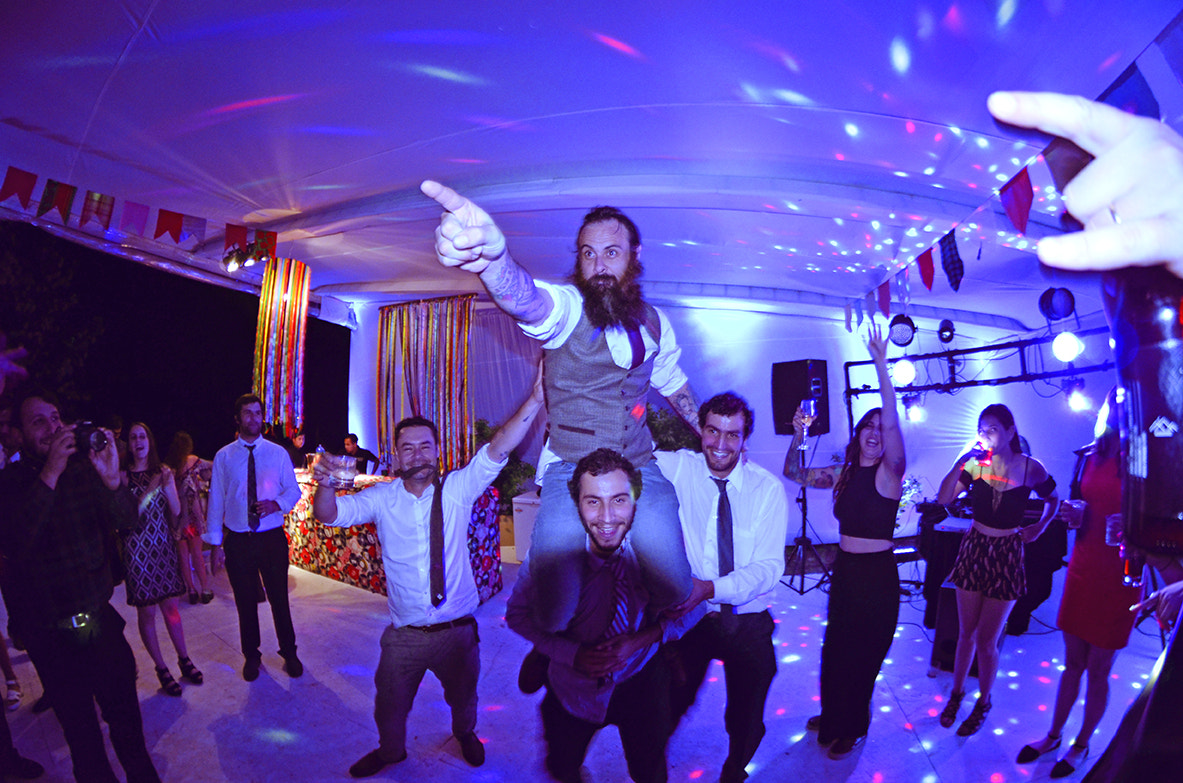 Nikon D5100 + Samyang 8mm F3.5 Aspherical IF MC Fisheye sample photo. Tomas and josefina wedding 8/8 photography