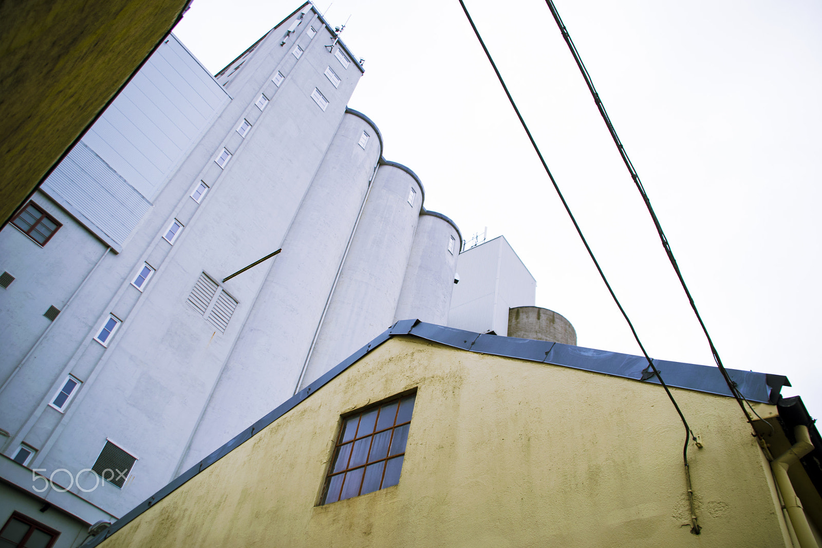 Nikon D3300 + Sigma 18-125mm F3.8-5.6 DC HSM sample photo. The silo photography