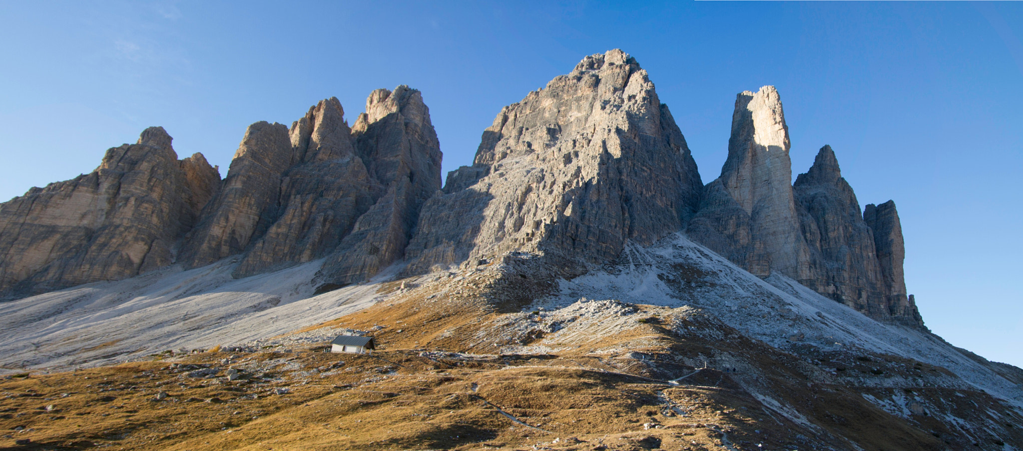 Canon EOS 7D + Sigma 18-50mm f/2.8 Macro sample photo. Tre cime di lavaredo photography