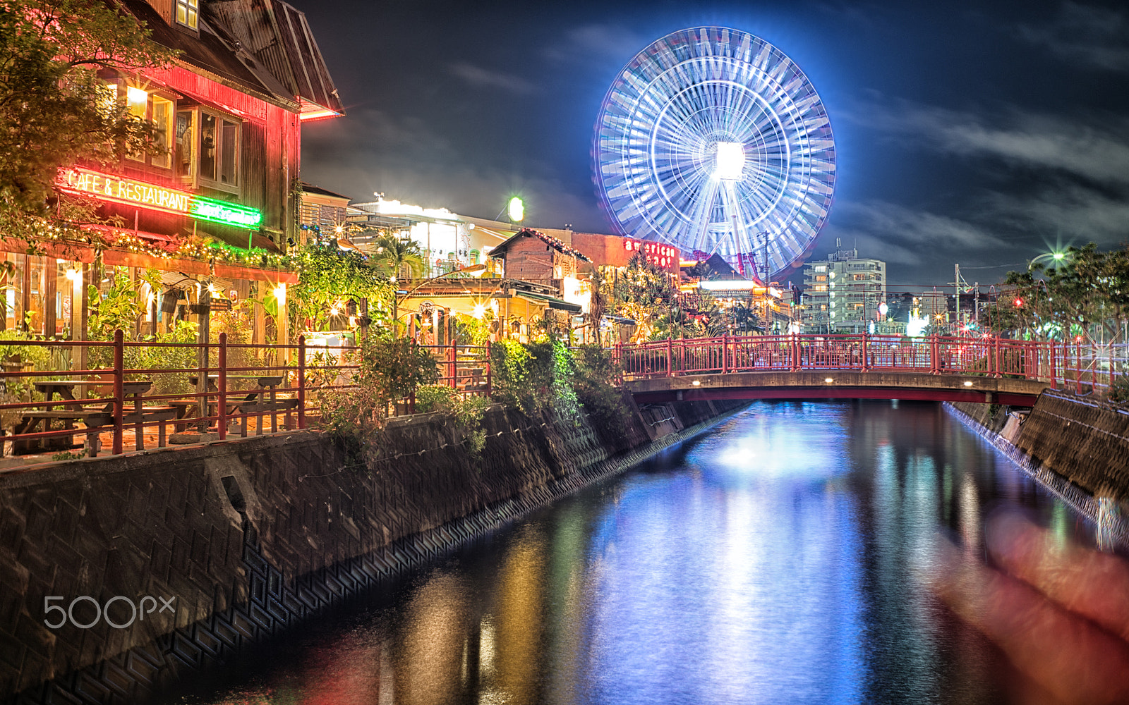 Sony a7R II + Canon EF 40mm F2.8 STM sample photo. Ferris wheel photography